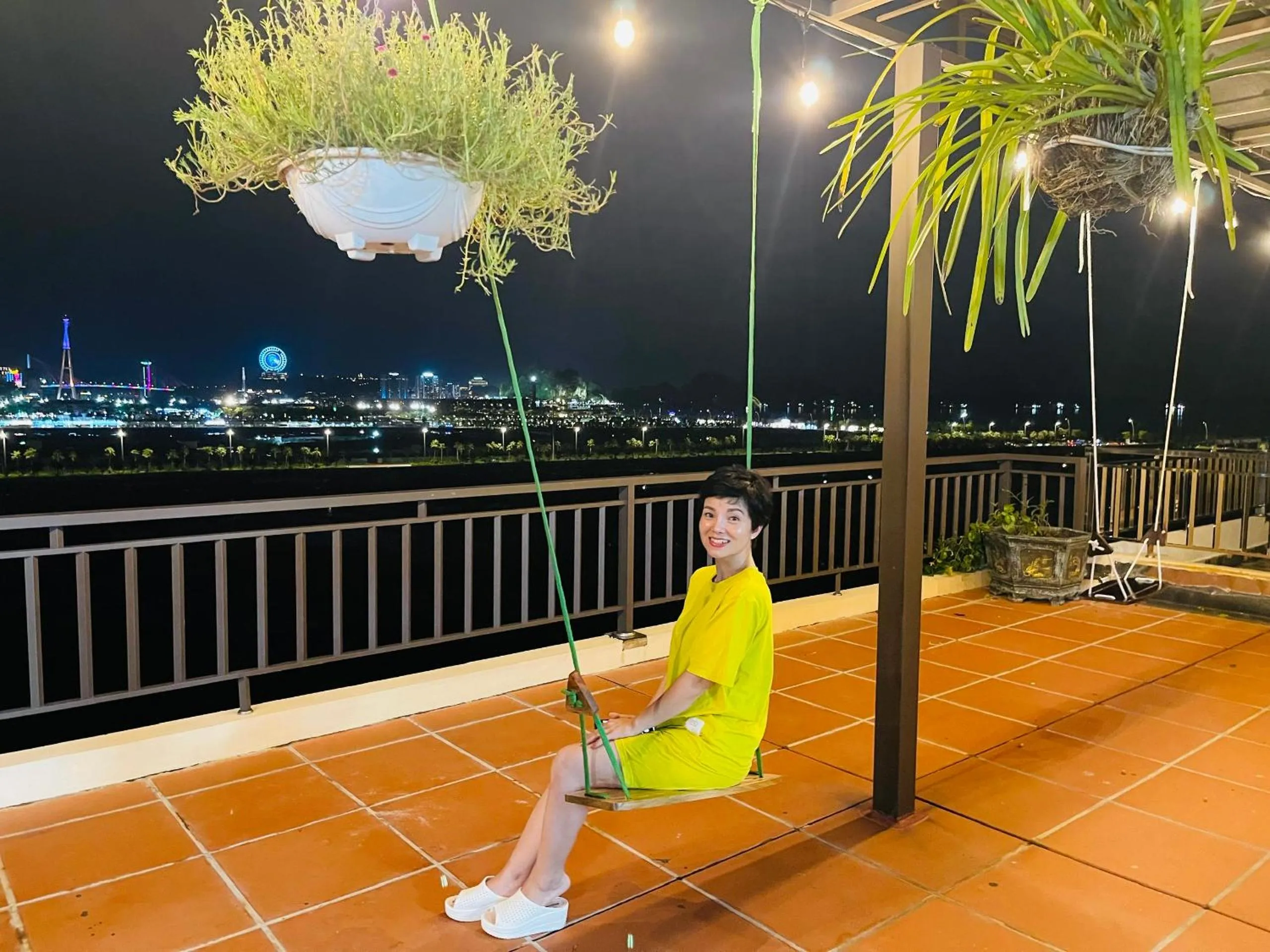 Balcony/Terrace in Ha Long Seasun Hotel
