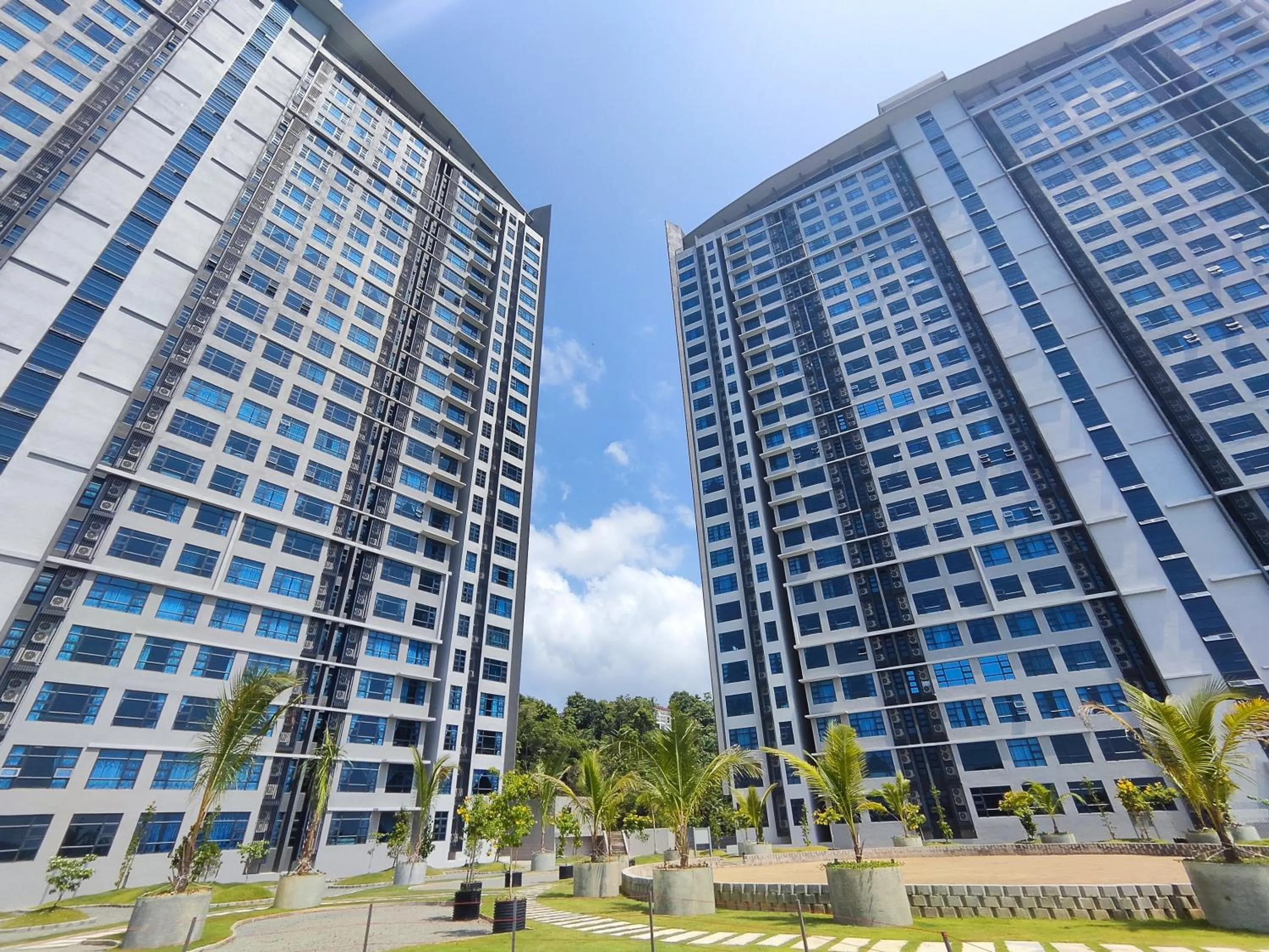 Property building in Jesselton Quay Citypads