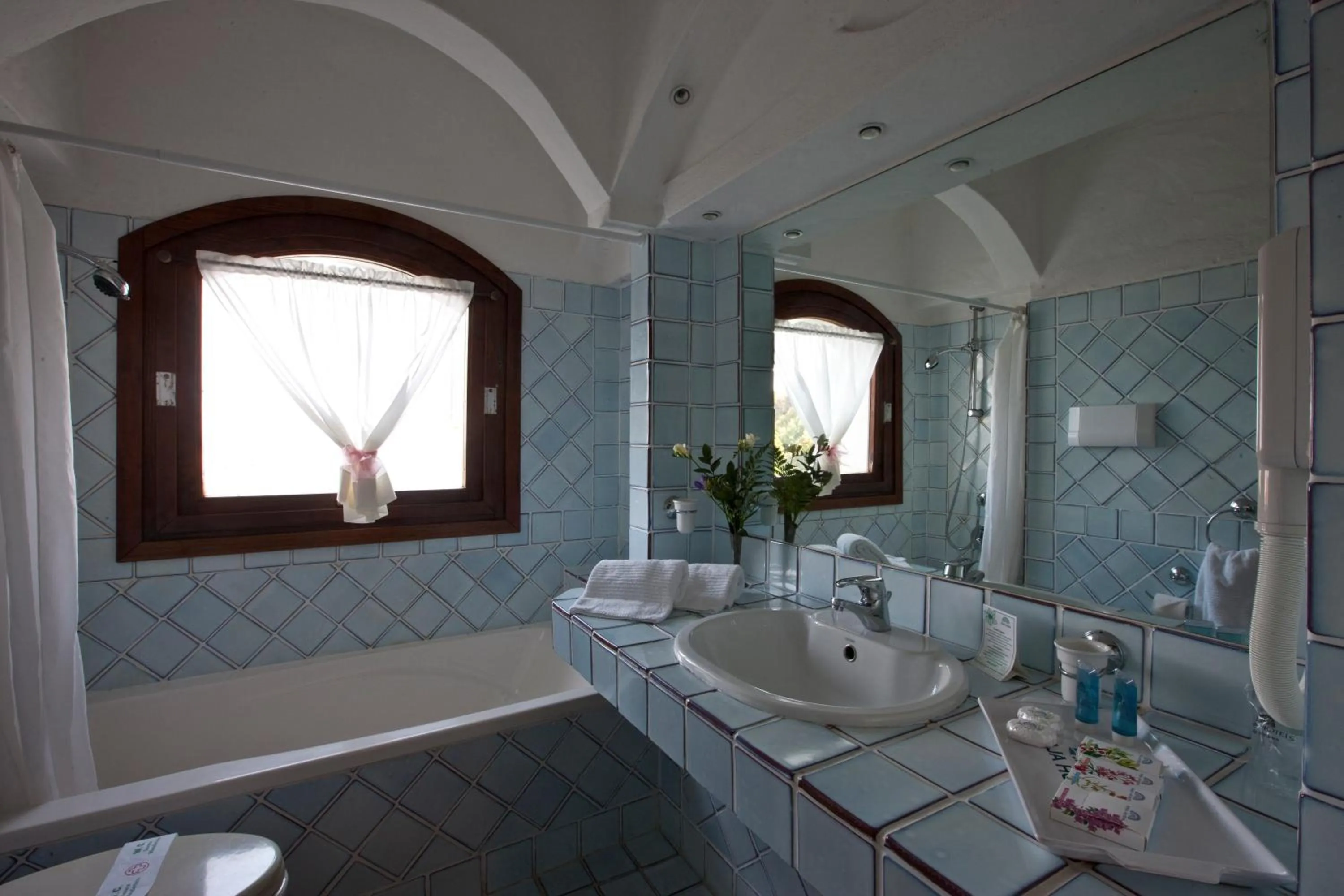 Bathroom in Club Hotel Baja Sardinia