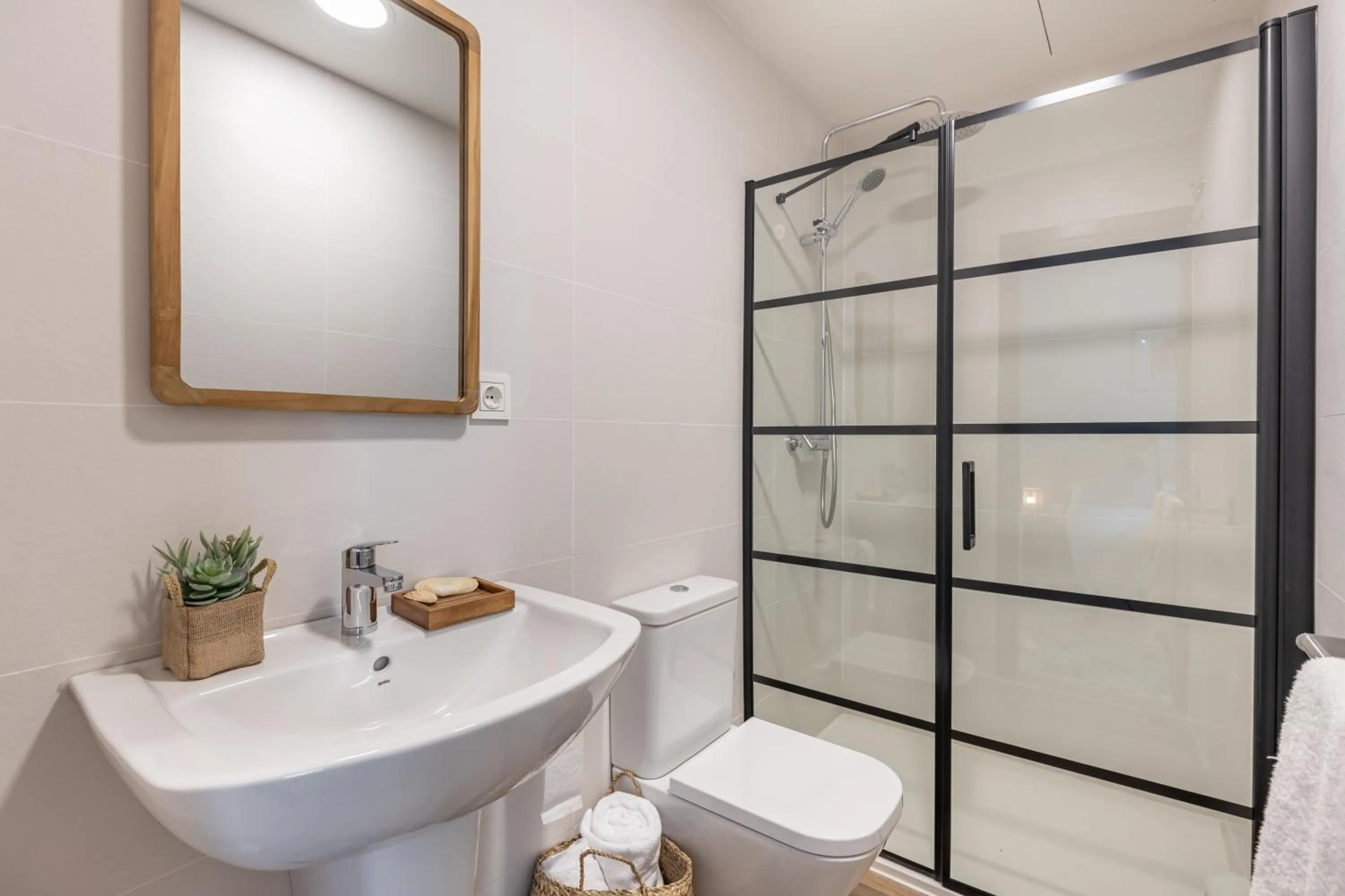 Bathroom in Líbere Málaga la Merced