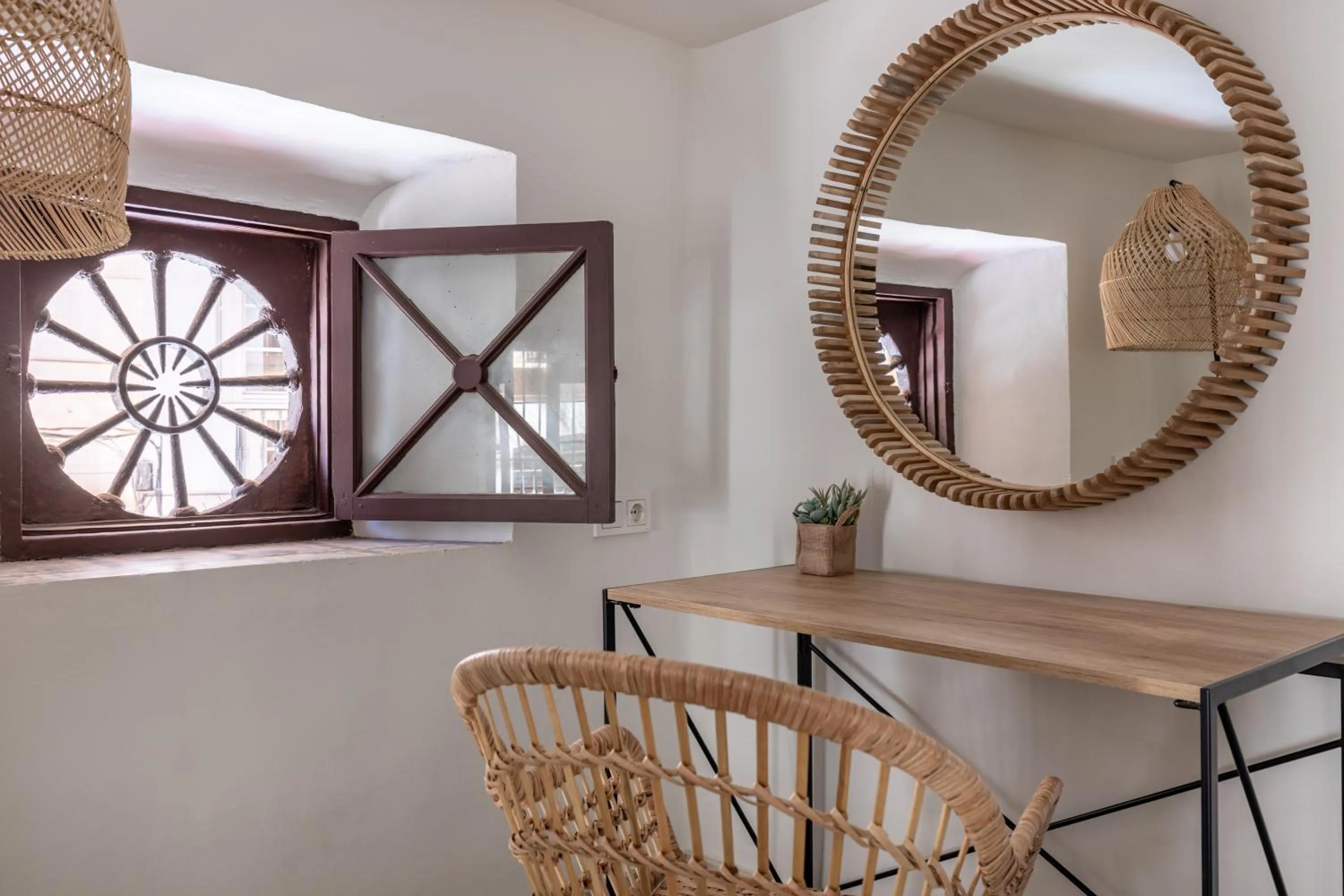 Decorative detail in Líbere Málaga la Merced