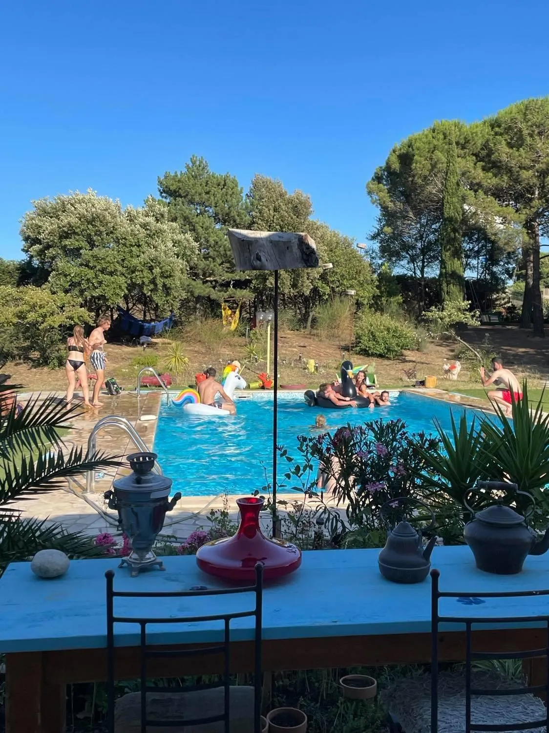 Swimming pool in Bel Hotel Restaurant la Gentilhommière