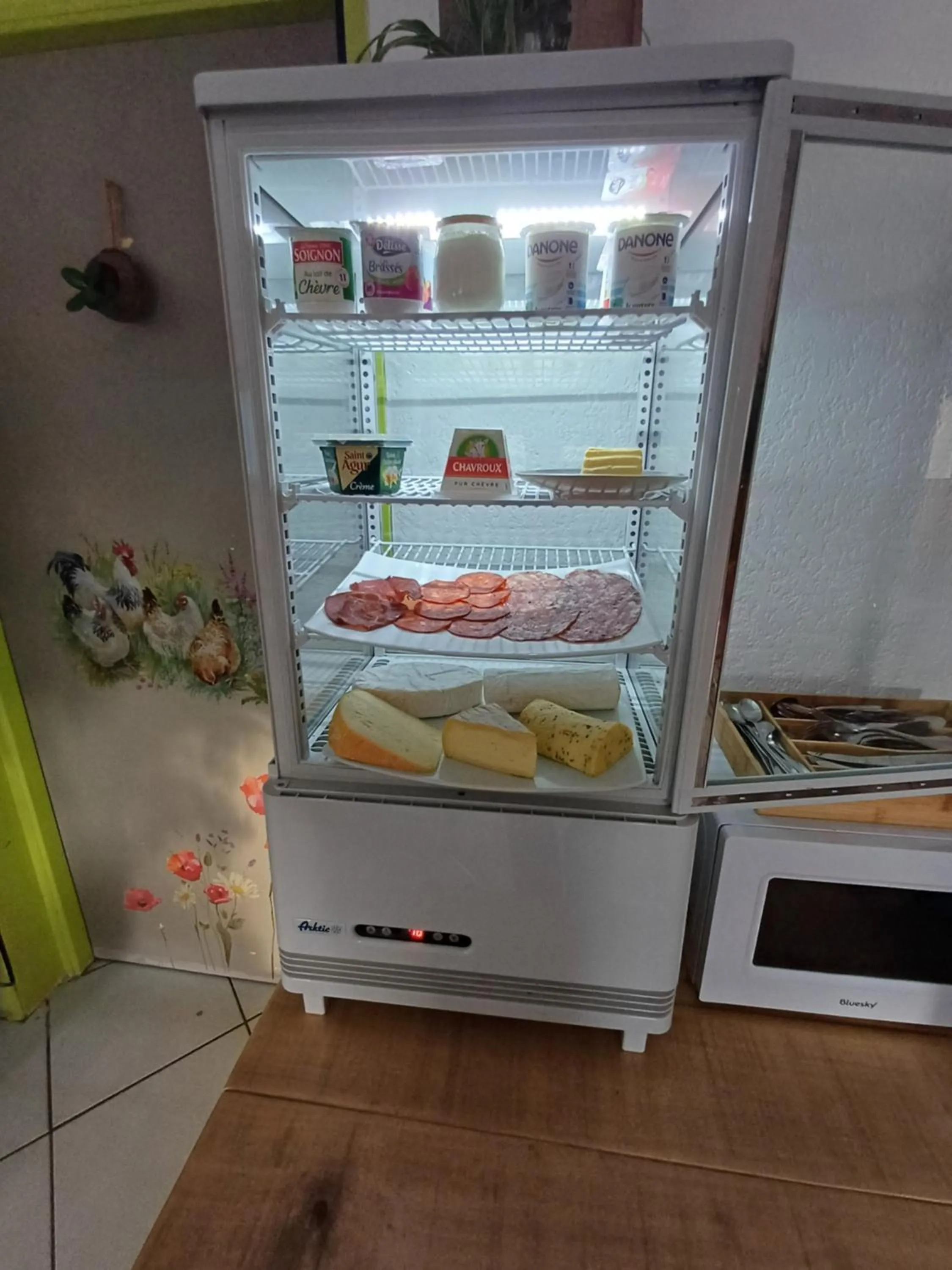 Food and drinks in Bel Hotel Restaurant la Gentilhommière