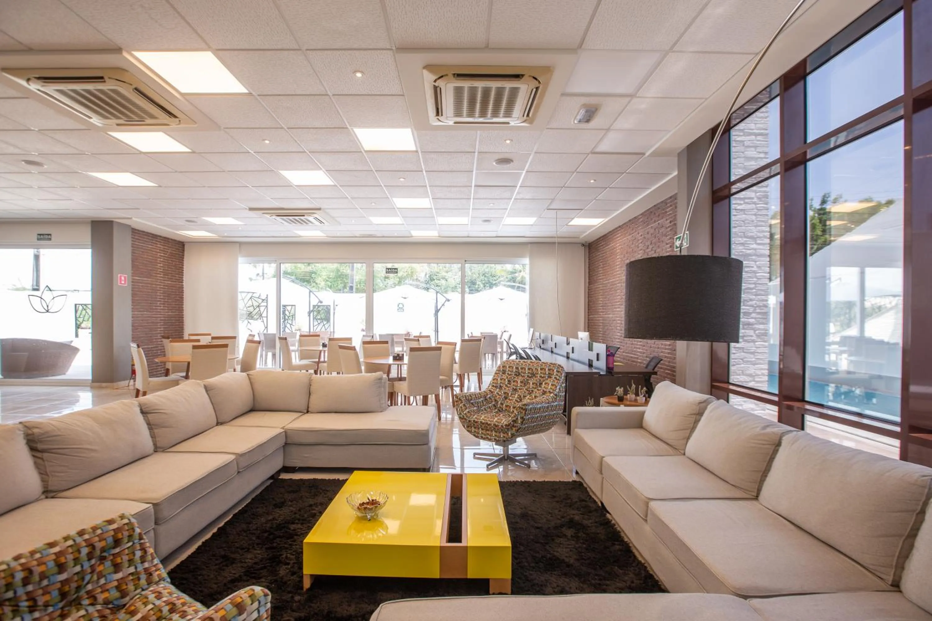 Living room in VM Hotel Cumbuco