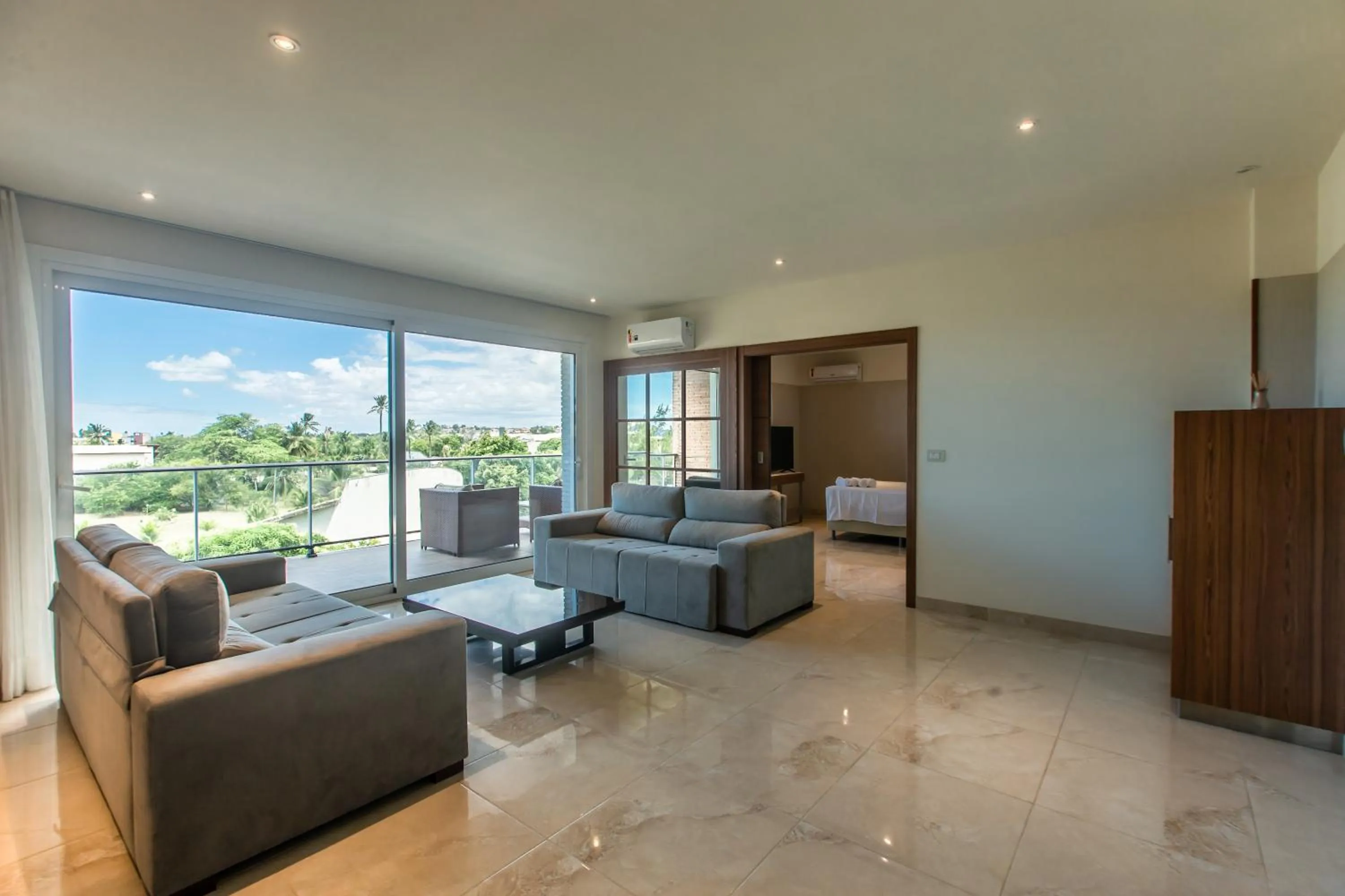 Living room in VM Hotel Cumbuco