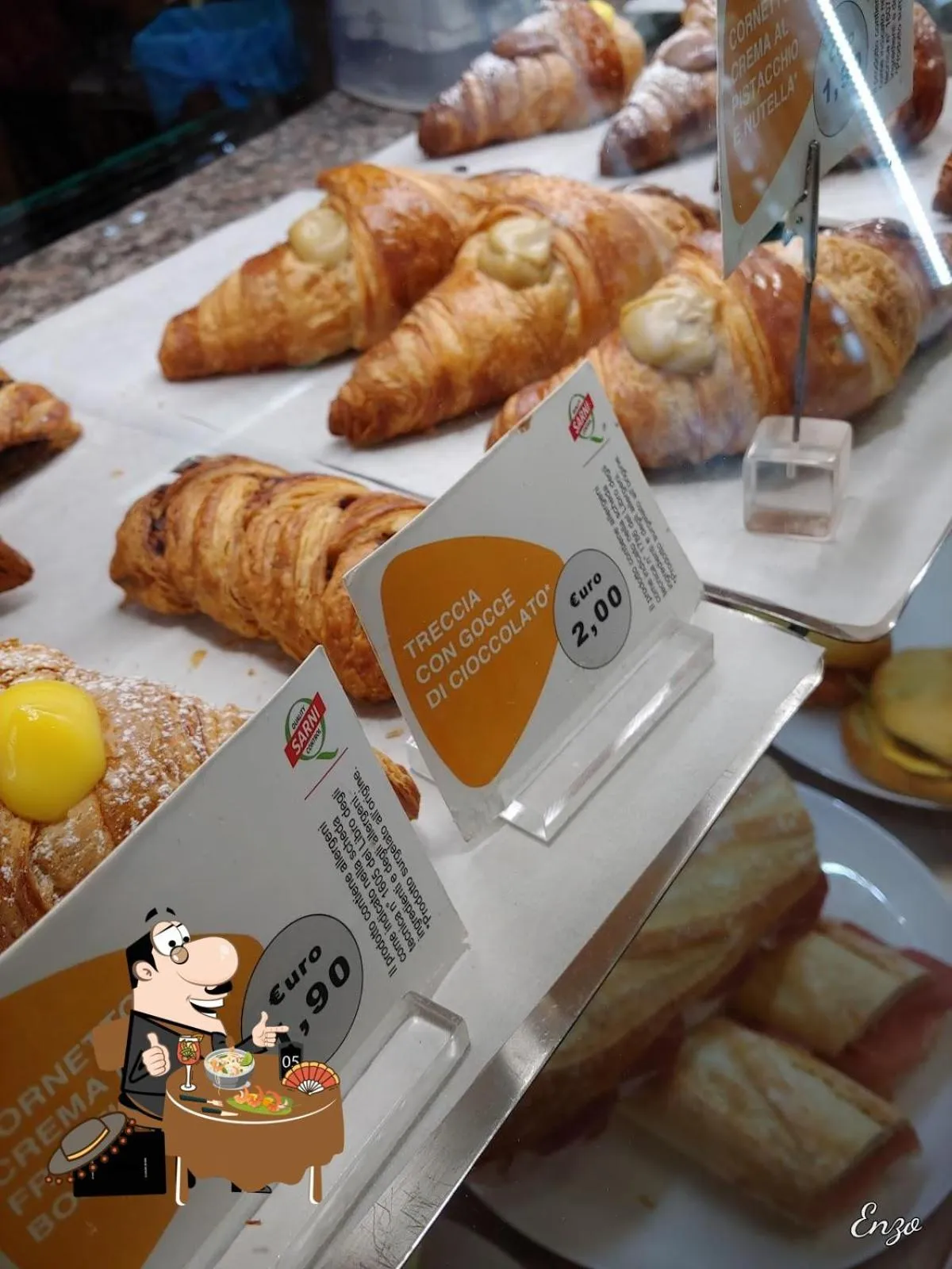 Italian breakfast in B&B LE MAGNOLIE