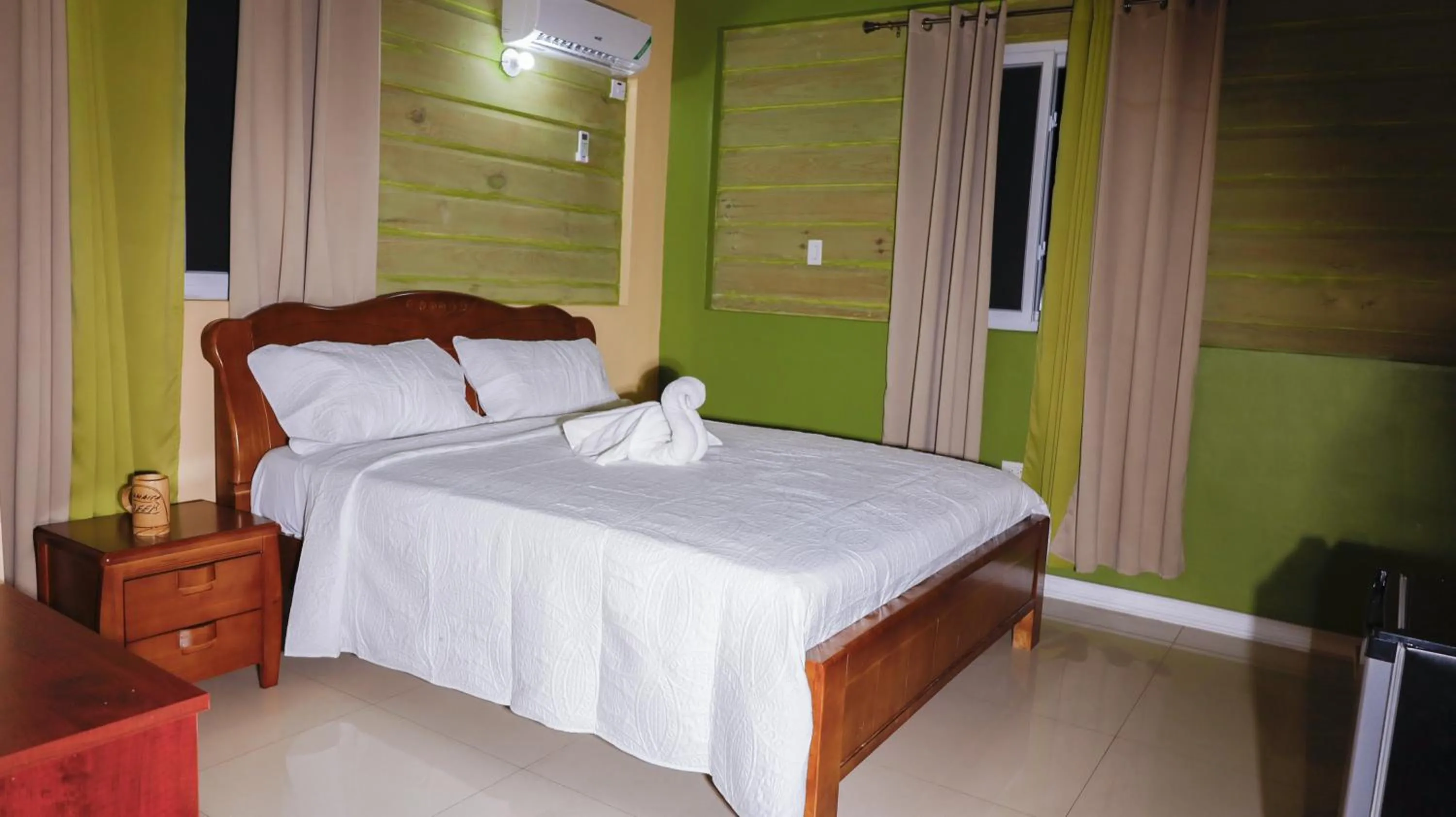 Bed in Incognito Culture Rooms