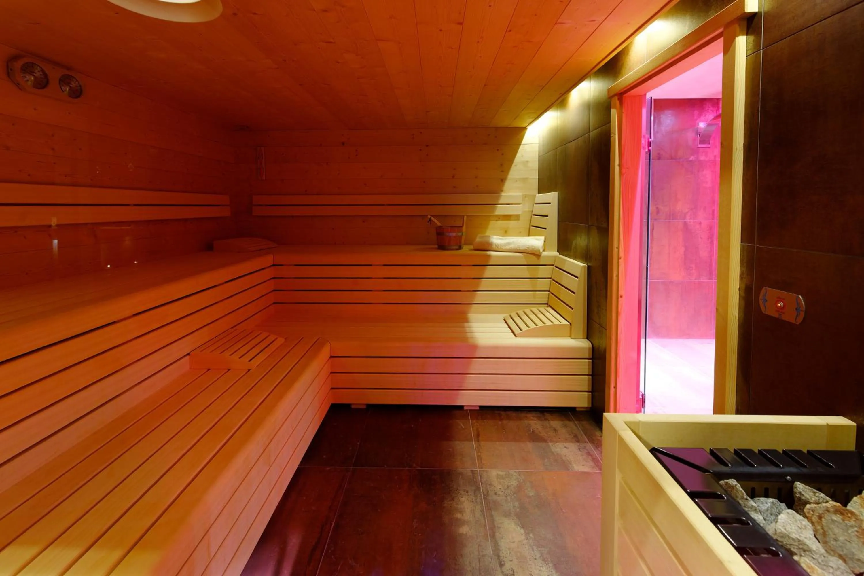 Sauna in Hotel La Maison Wellness & Spa