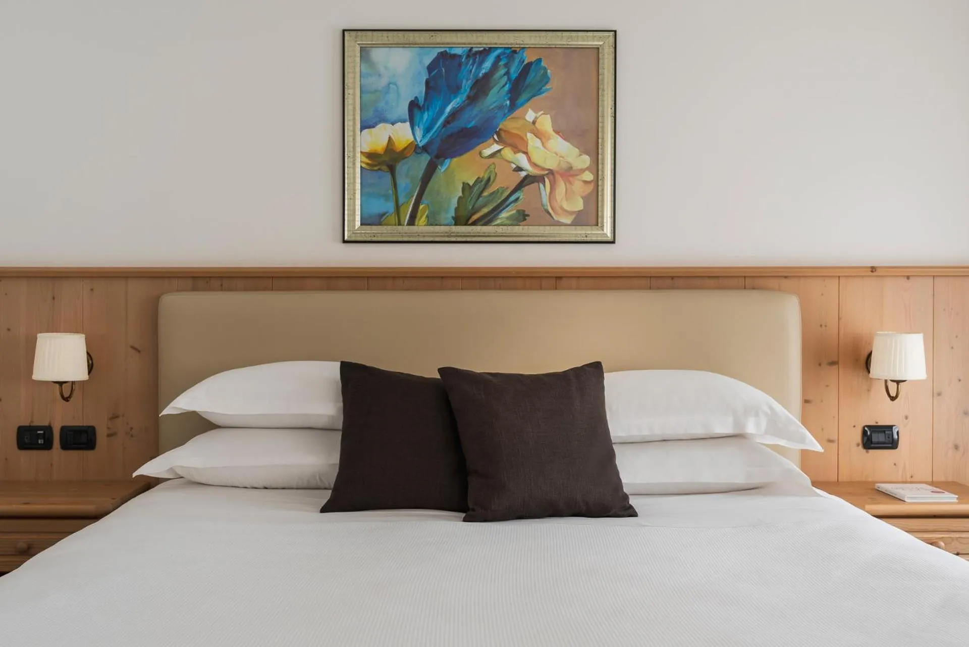 Bed in Hotel La Maison Wellness & Spa