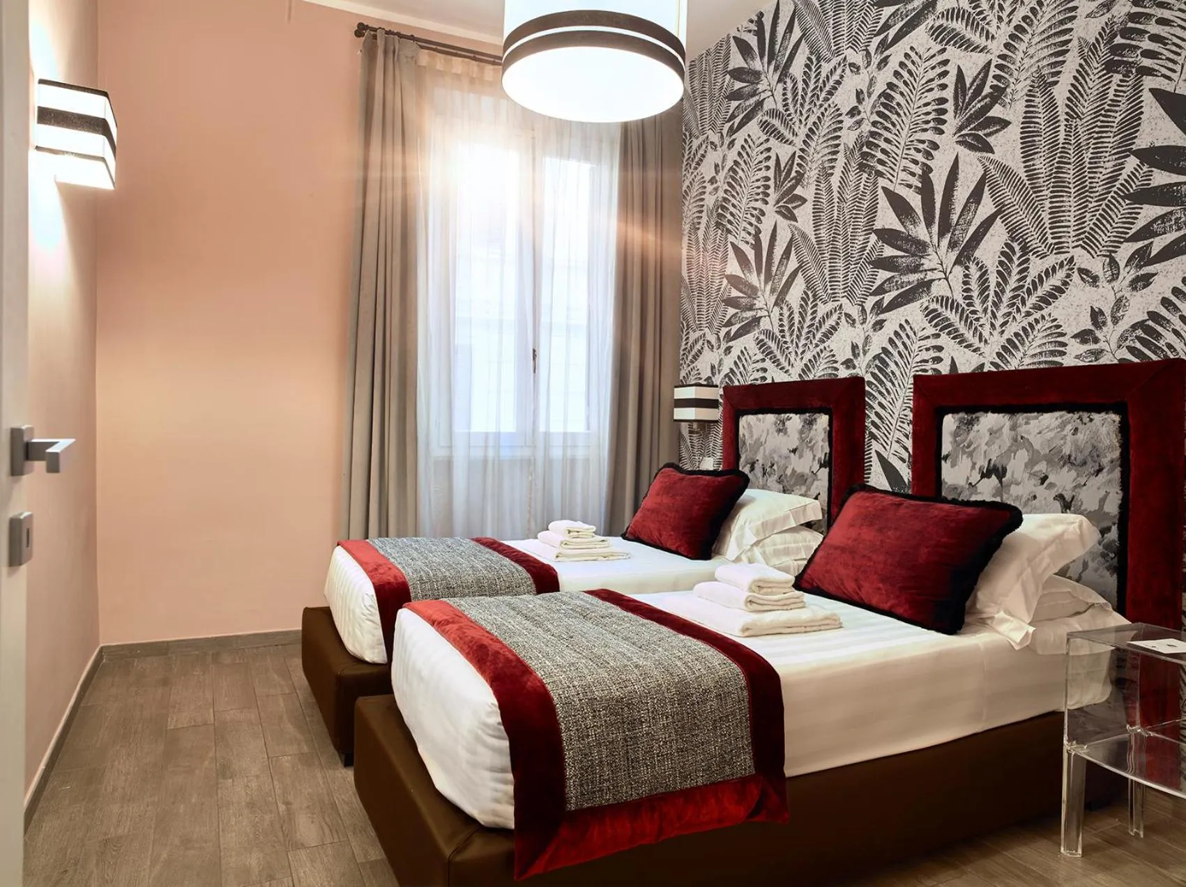 Bedroom, Bed in Trianon Borgo Pio Aparthotel