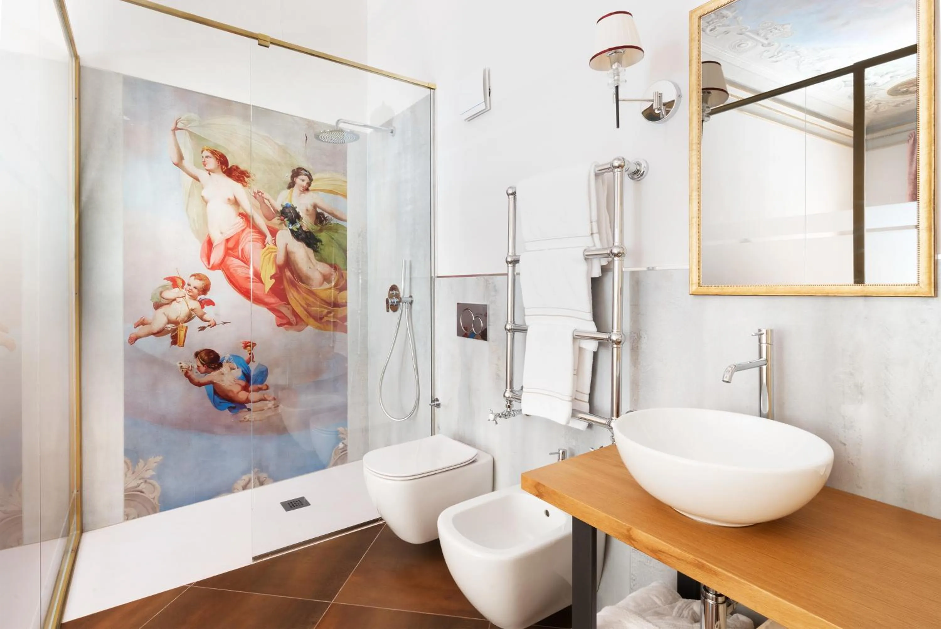 Shower in Firenze al Duomo