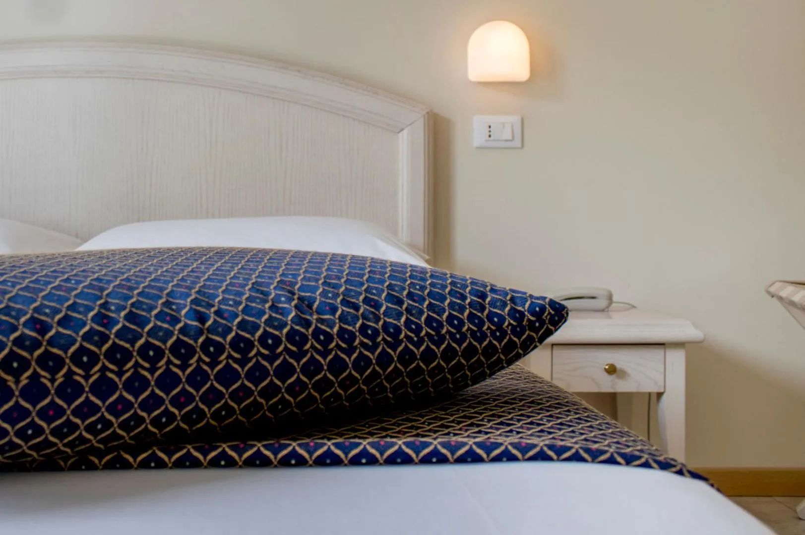 Bed in Hotel Villa Mare