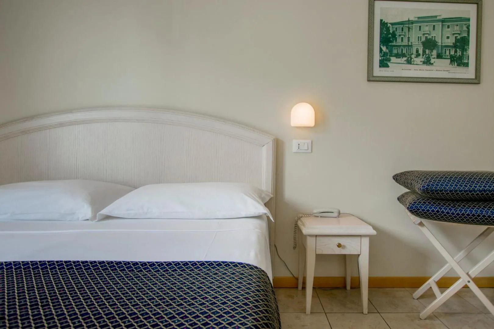 Bed in Hotel Villa Mare