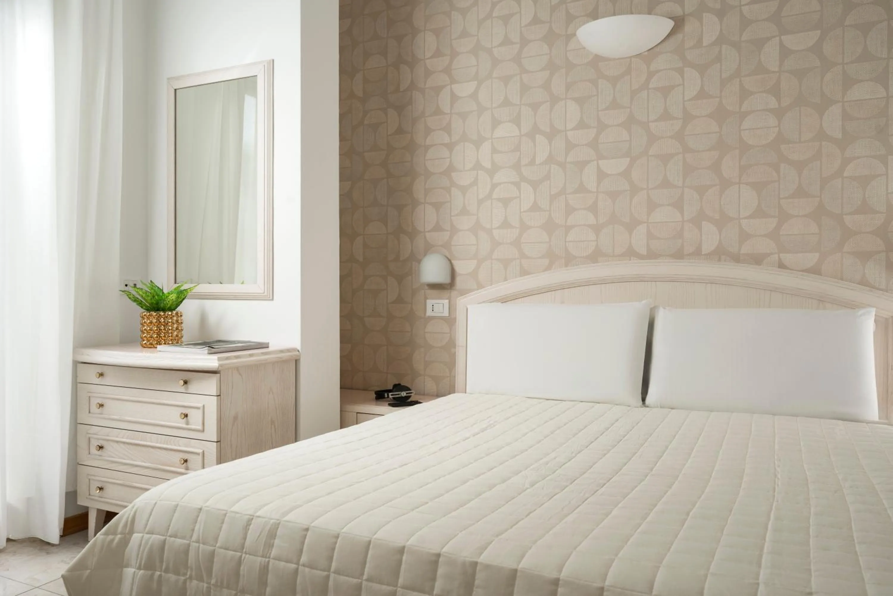 Bedroom, Bed in Hotel Villa Mare