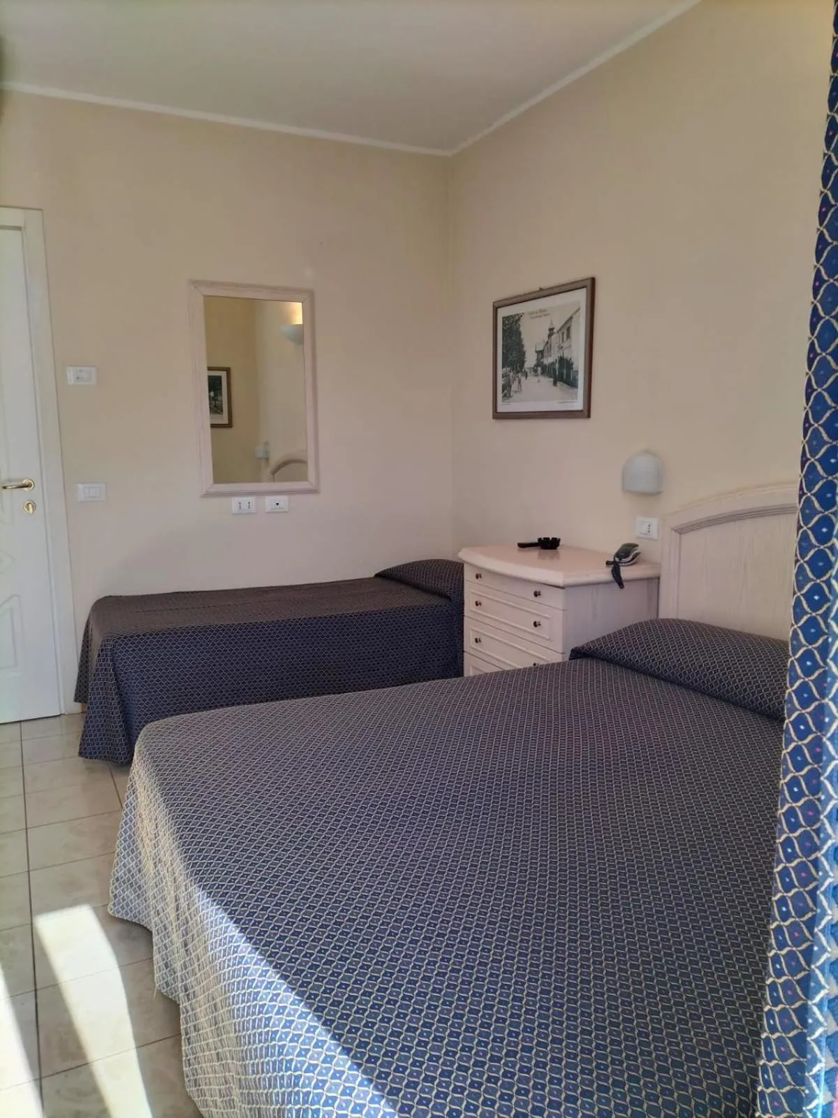 Bed in Hotel Villa Mare