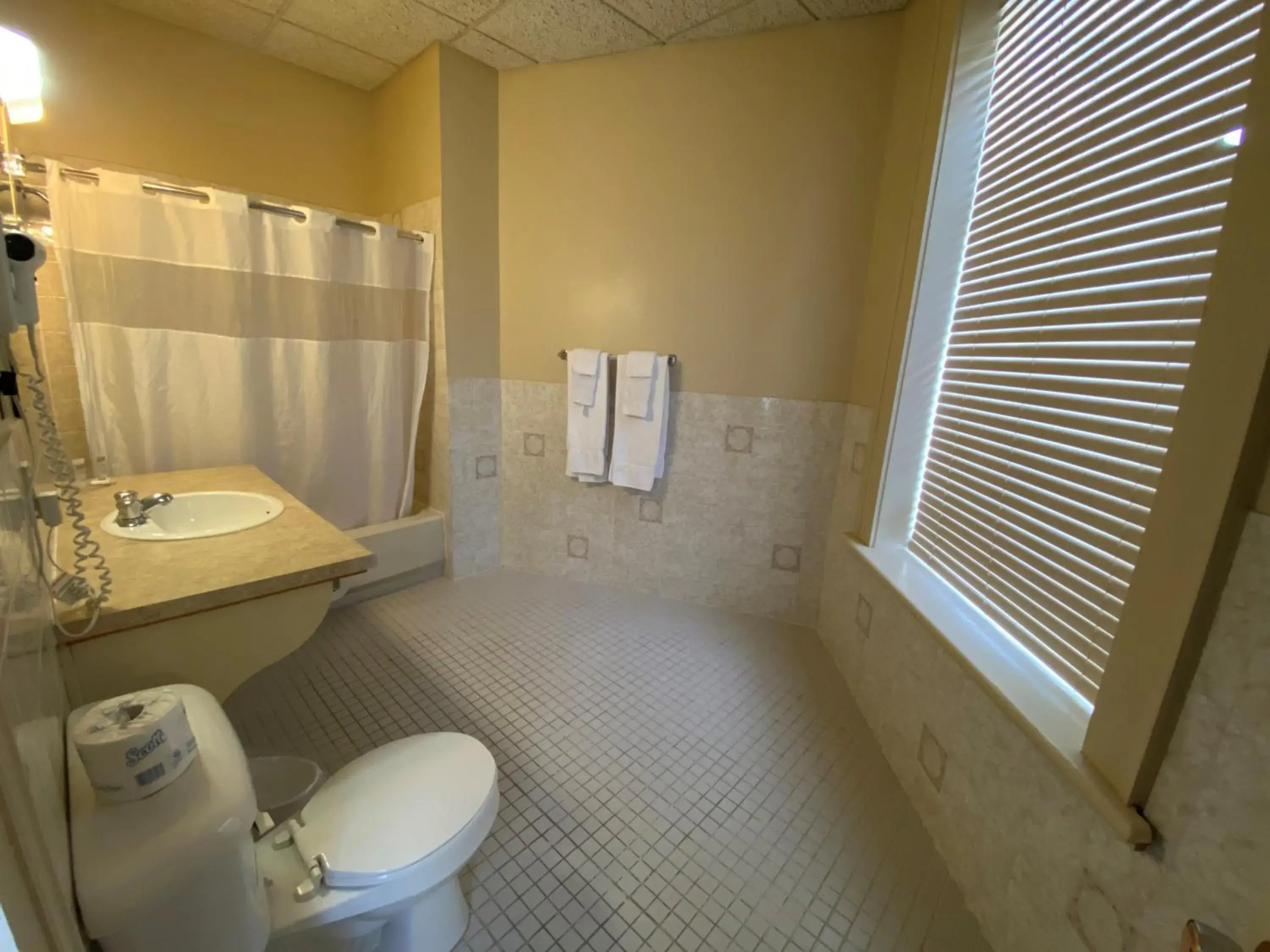 Shower in Hotel Bedford Shower in Hotel Bedford