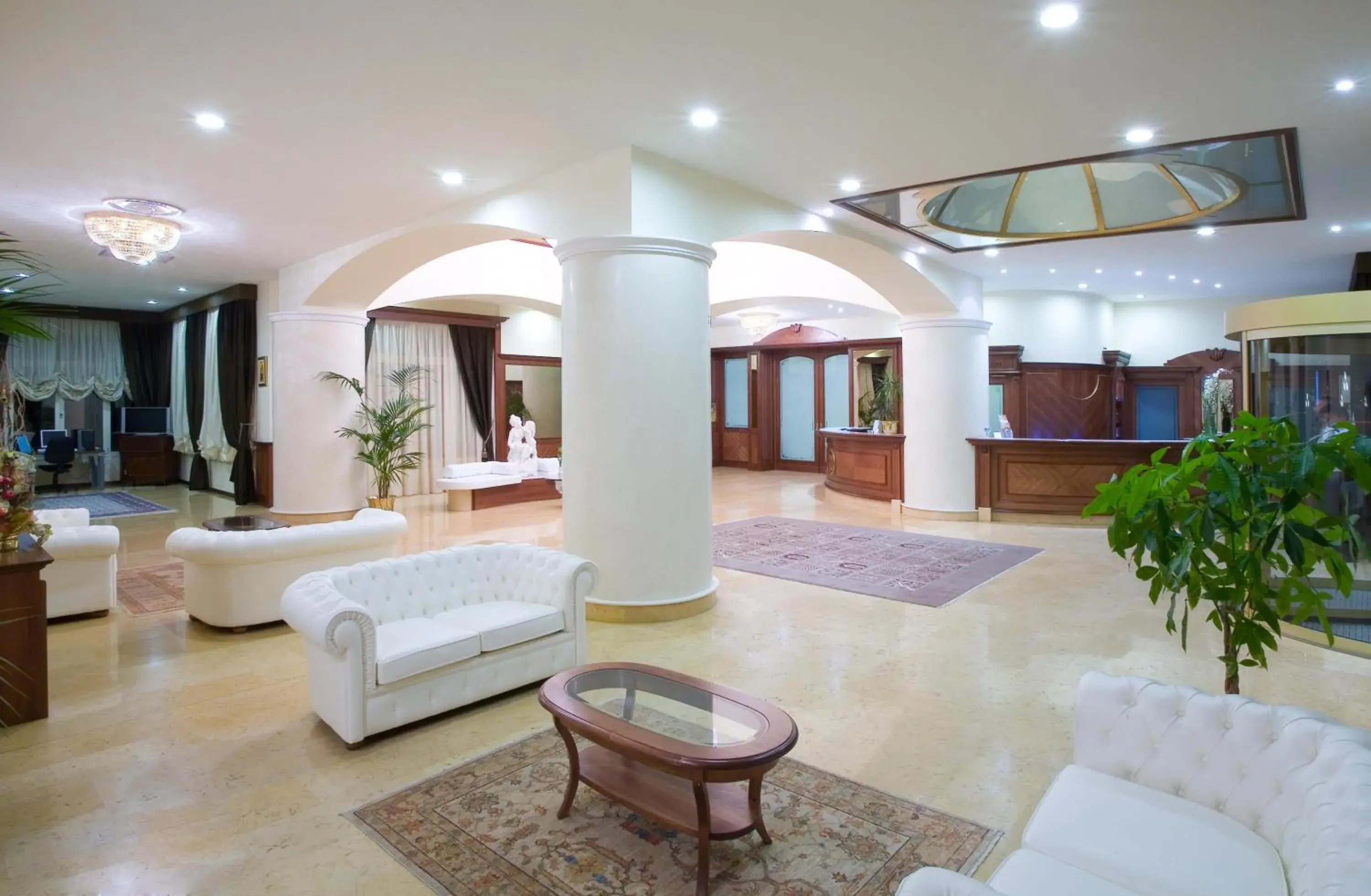 Lobby or reception in Hotel Marconi Lobby or reception in Hotel Marconi