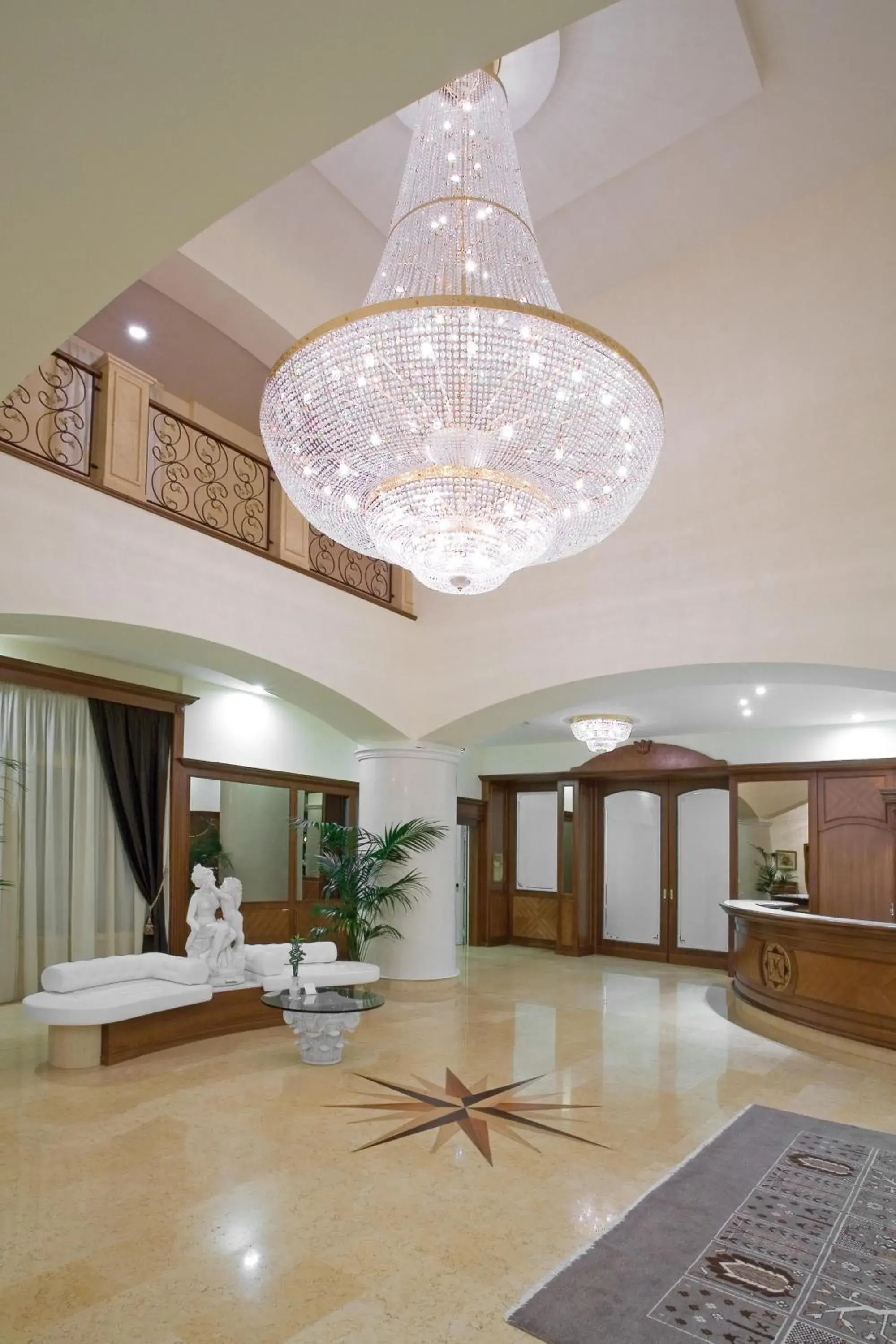 Lobby or reception in Hotel Marconi Lobby or reception in Hotel Marconi