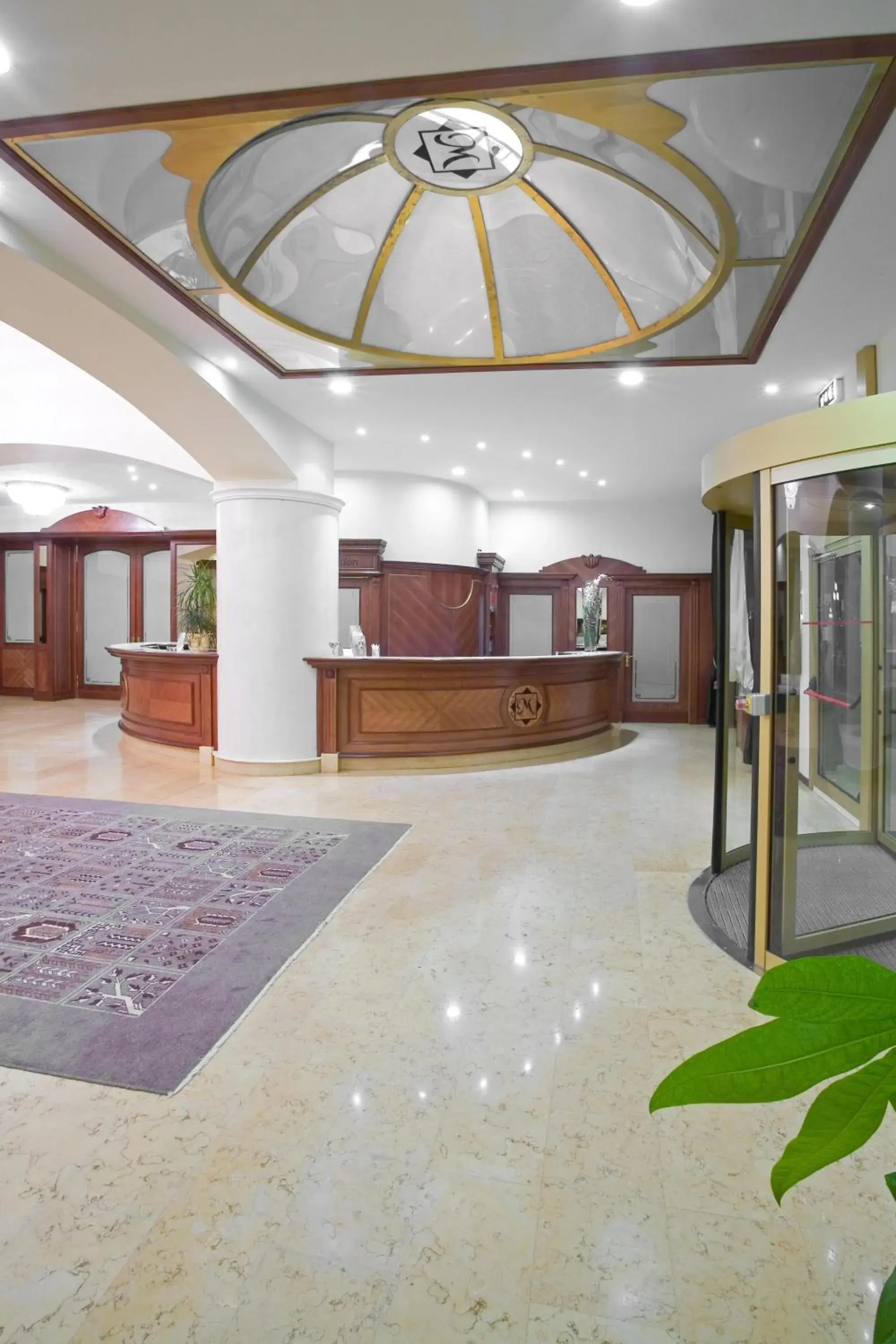 Lobby or reception in Hotel Marconi Lobby or reception in Hotel Marconi