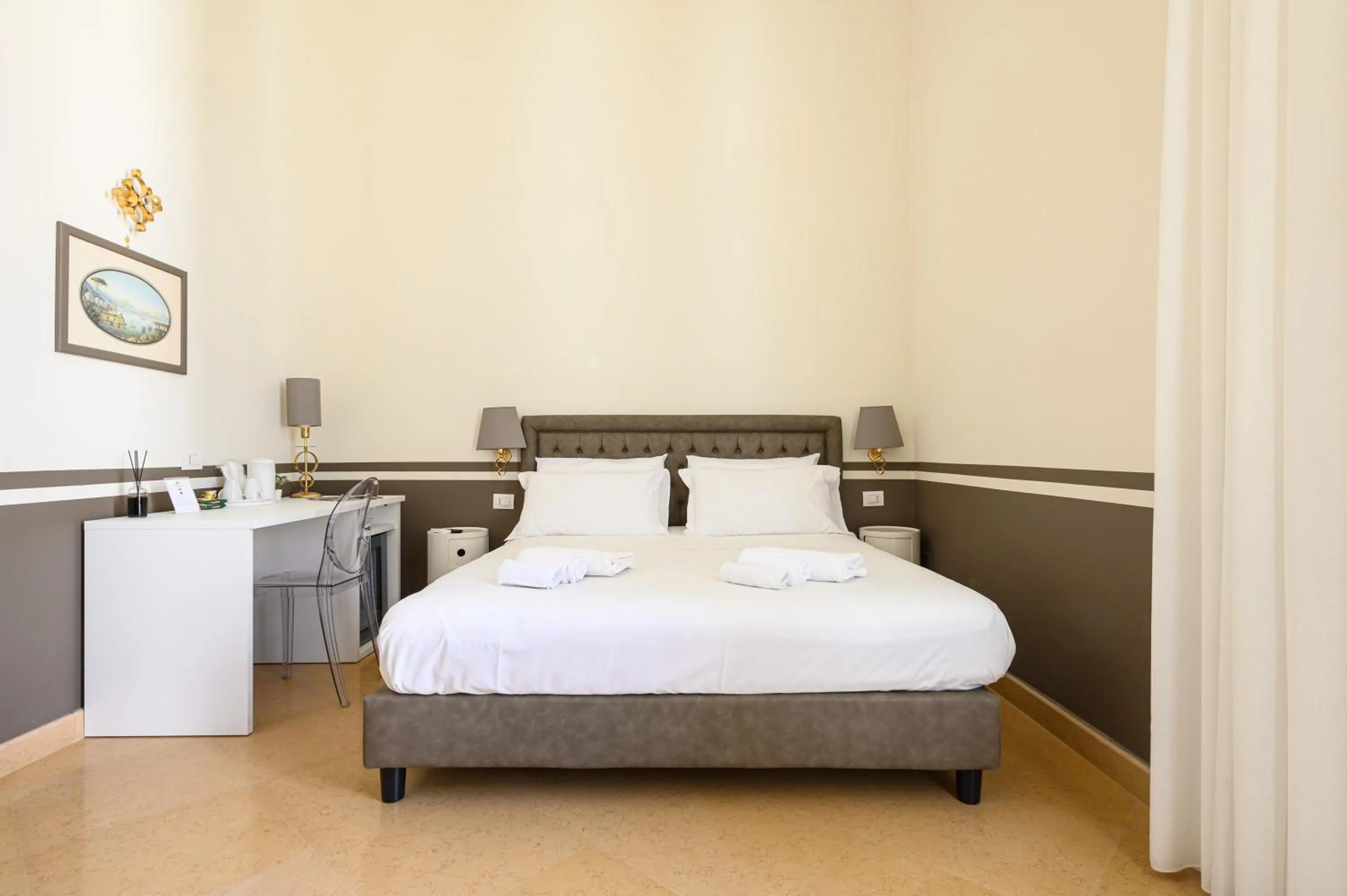 Bed in Residenza Molinari Suite