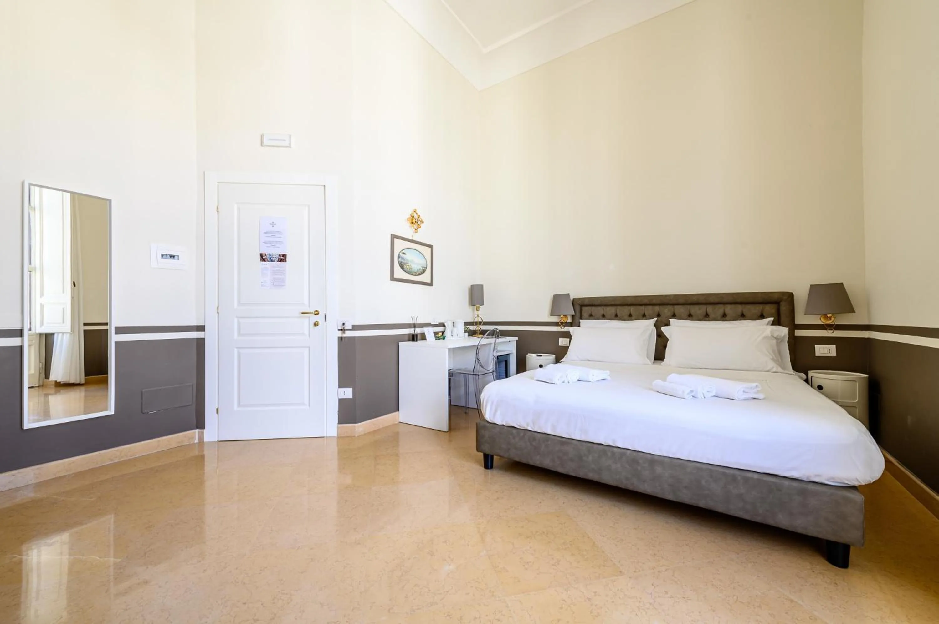 Bed in Residenza Molinari Suite