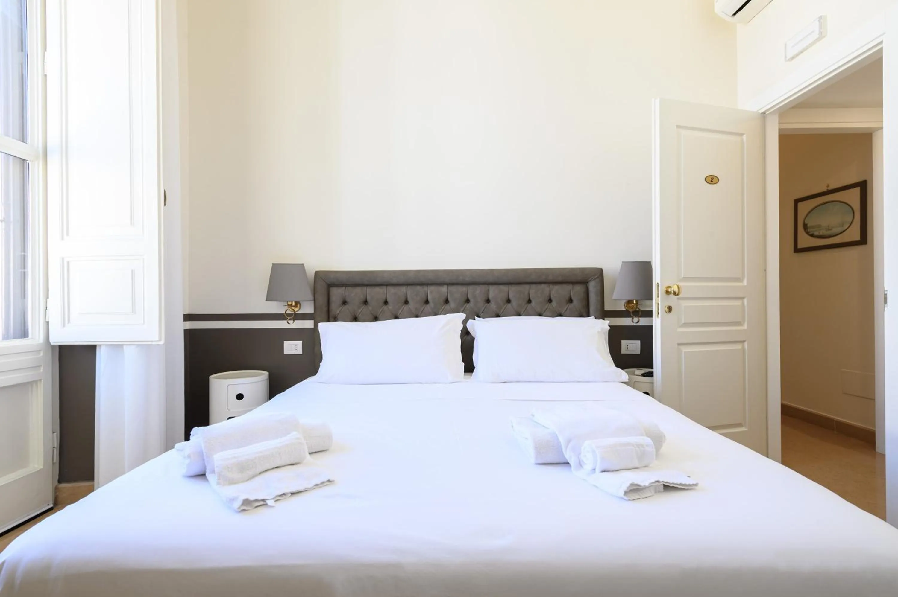 Bed in Residenza Molinari Suite