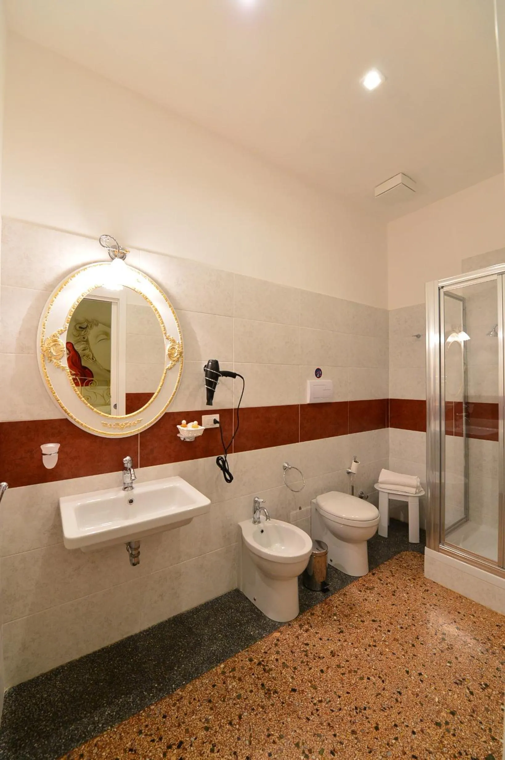 Bathroom in Conte di Cavour