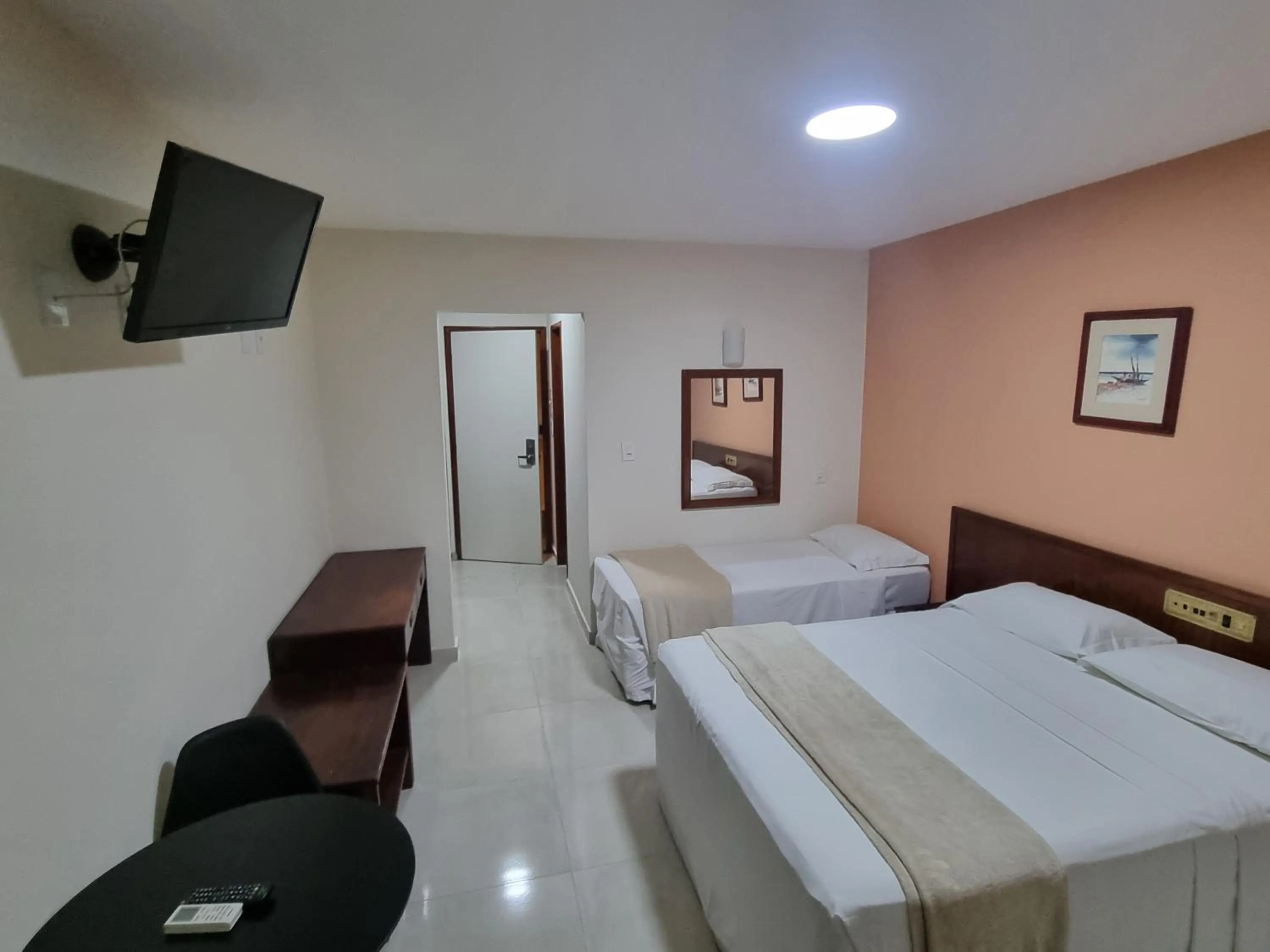 Bed in LC TEMPORADAS PORTOBELLO PARK HOTEL