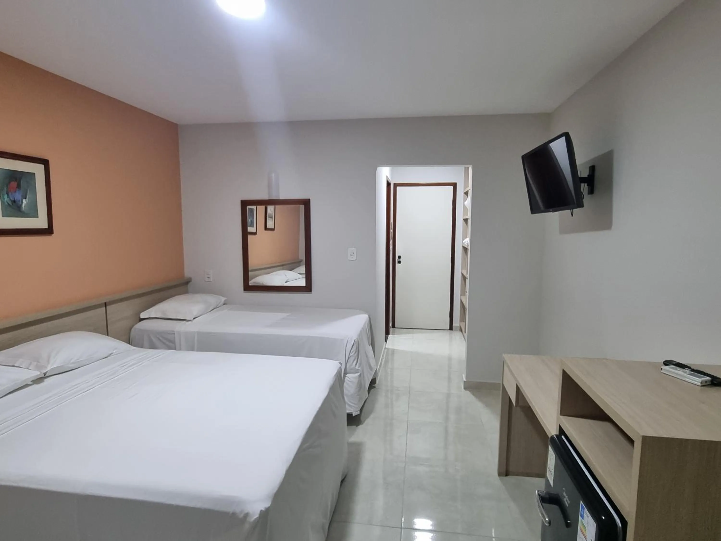 Bed in LC TEMPORADAS PORTOBELLO PARK HOTEL