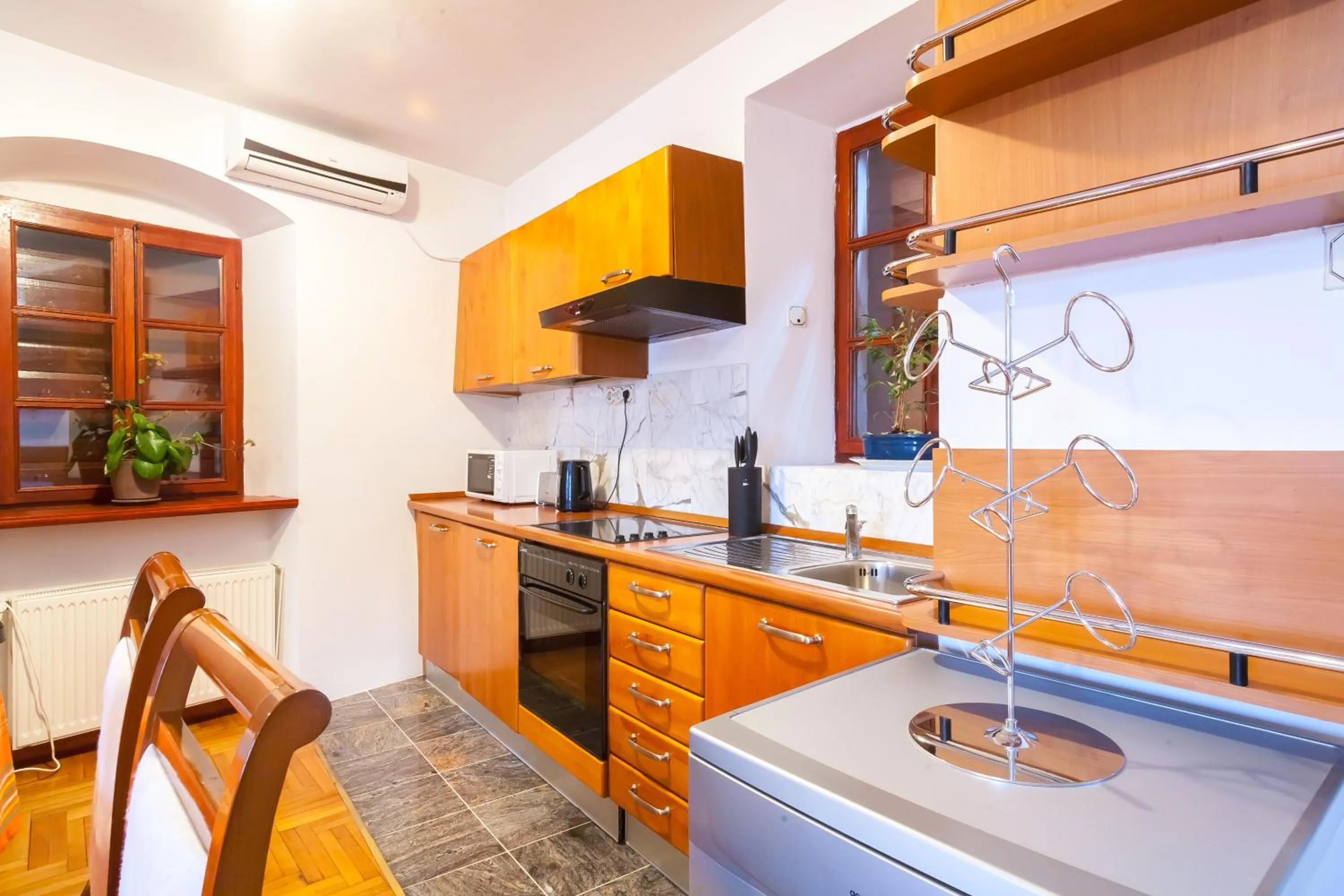 Kitchen or kitchenette in Villa & Apartments Perasto