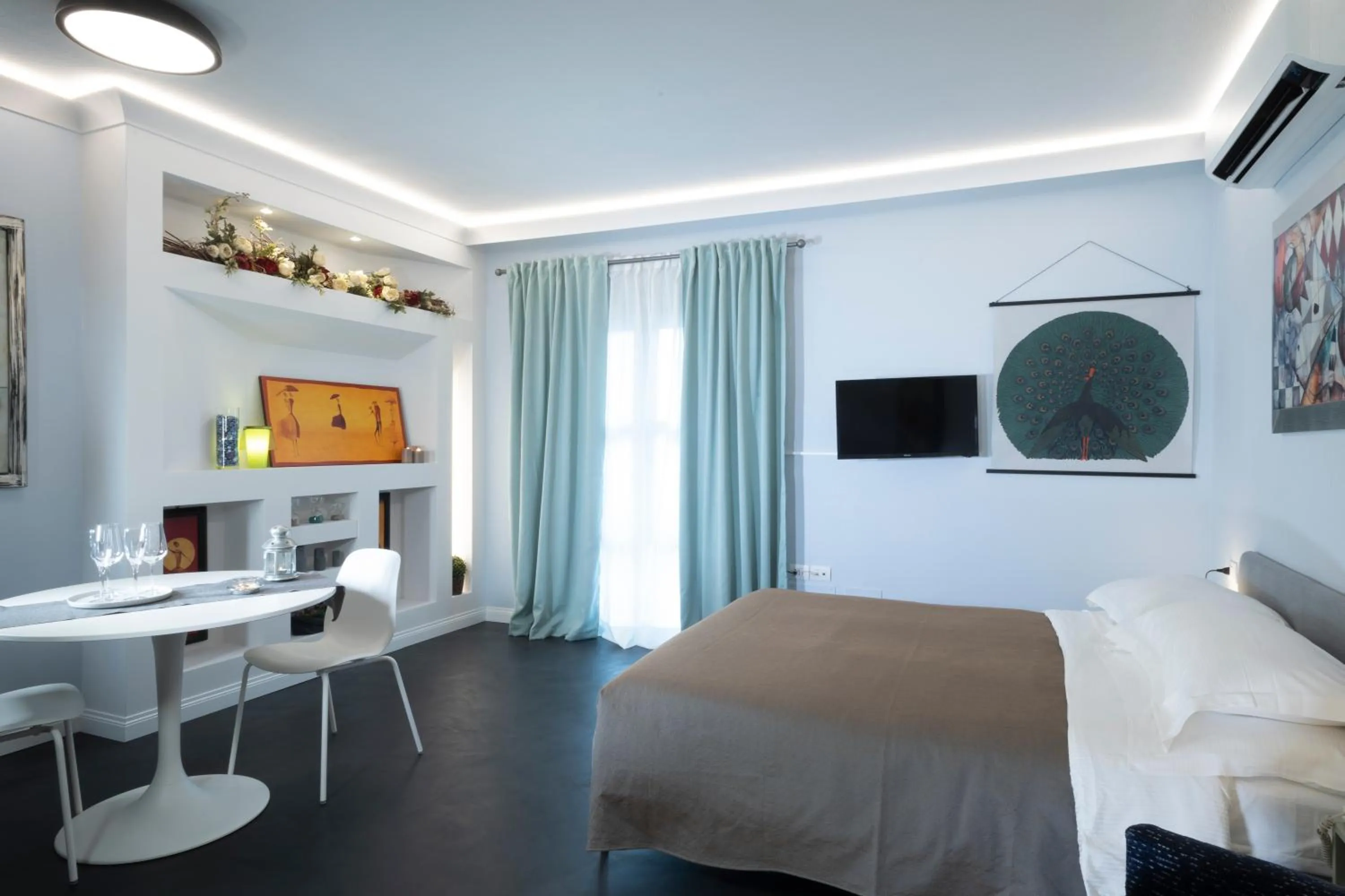 Bed in Quadra Key Easy Home In Florence