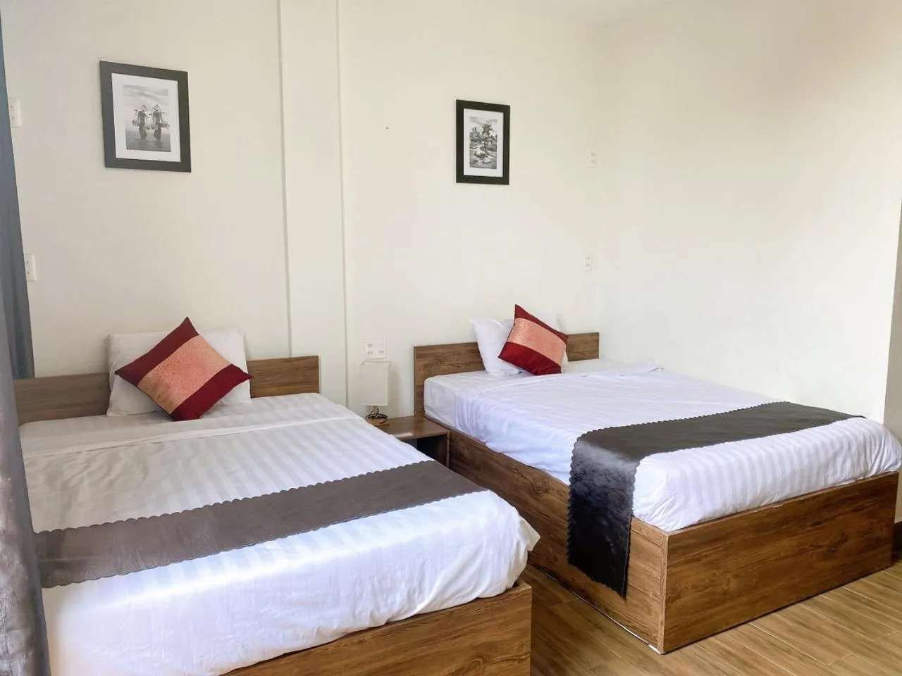 Bed in Golden Star Villa Hue