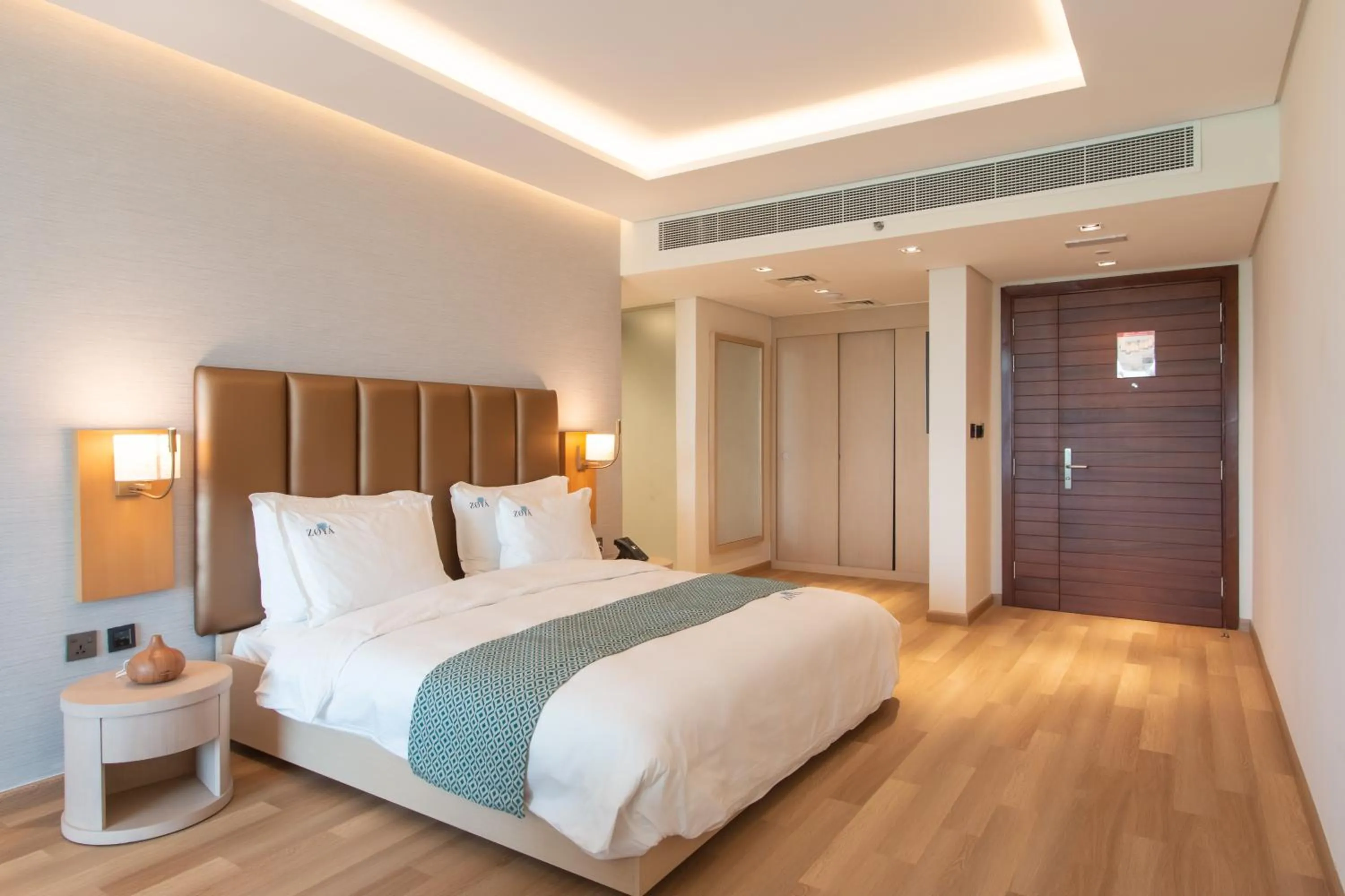 Bed in Zoya Health & Wellbeing Resort