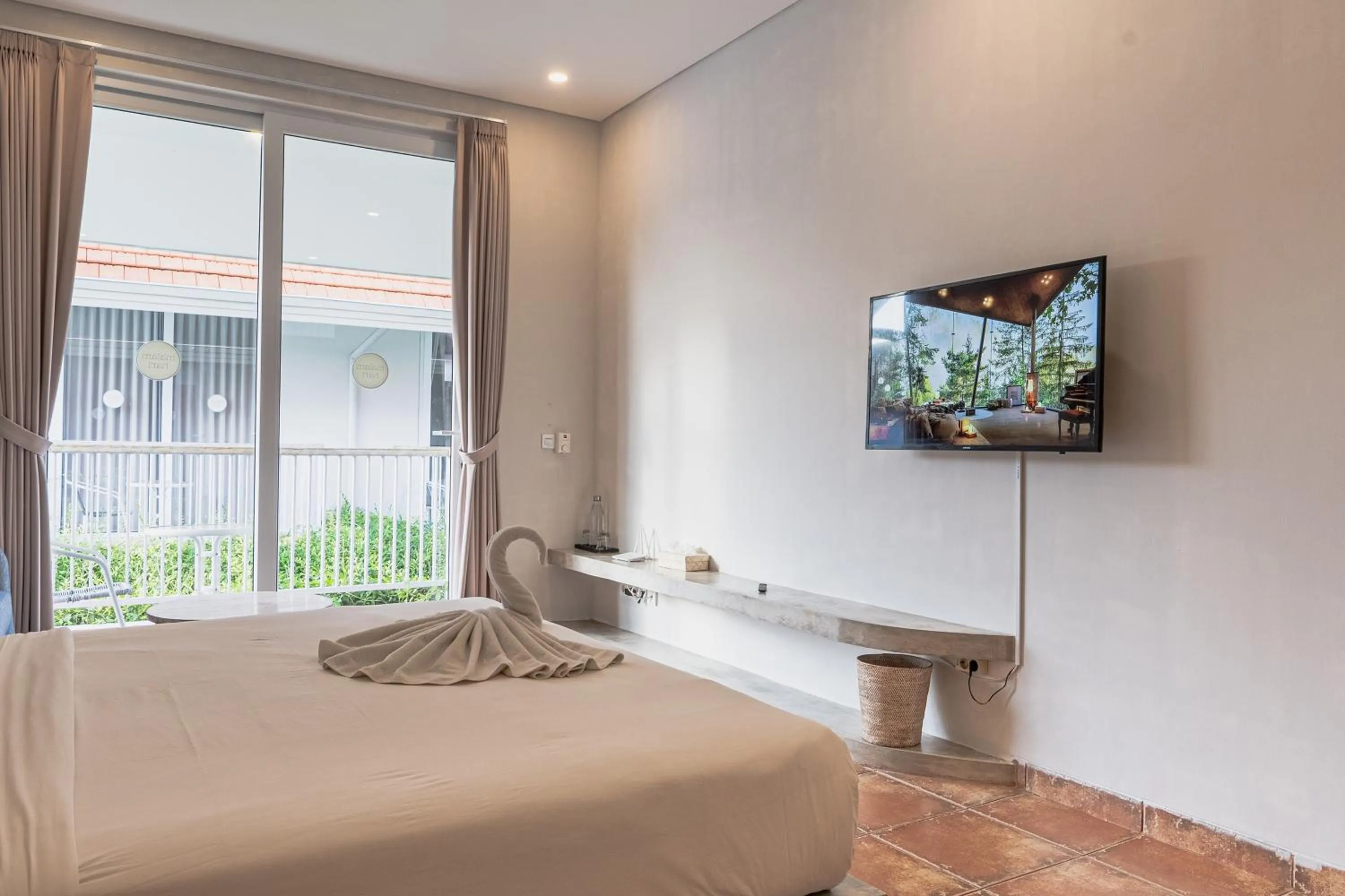 Bedroom, Bed in Malam Hari ApartHotel