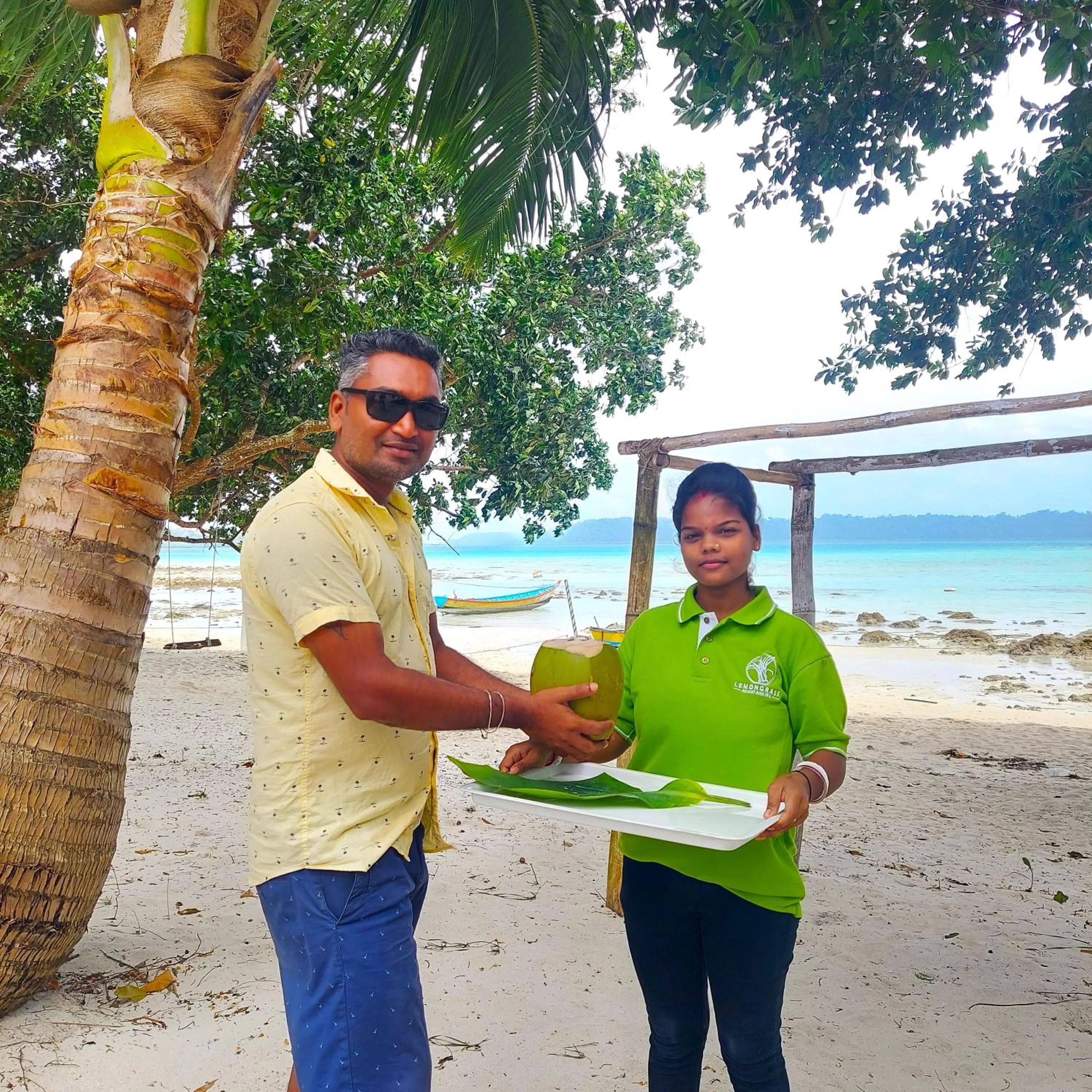 Beach in Lemon Grass Resort & Spa