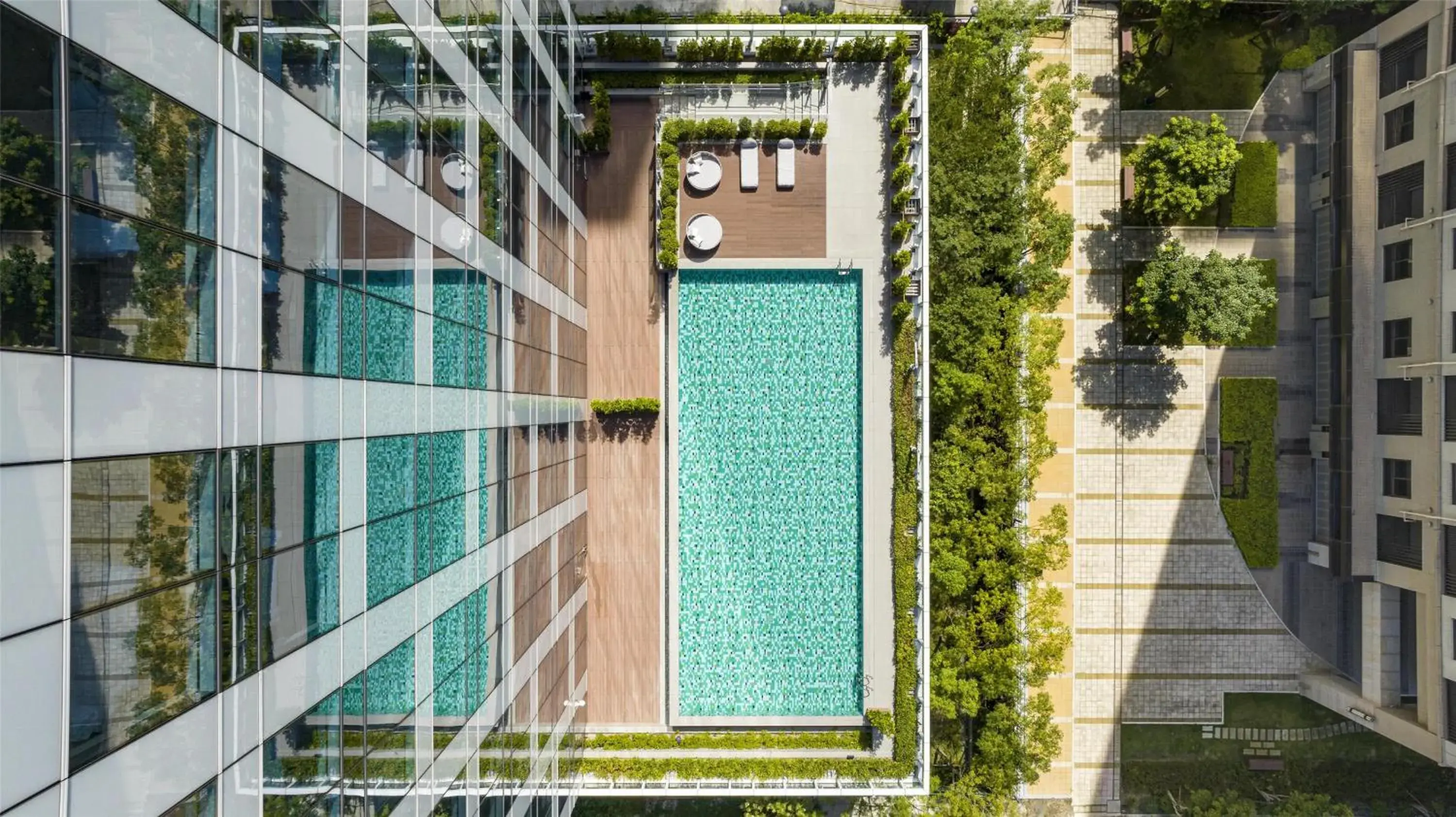 Swimming pool in Hyatt Place New Taipei City Xinzhuang Swimming pool in Hyatt Place New Taipei City Xinzhuang