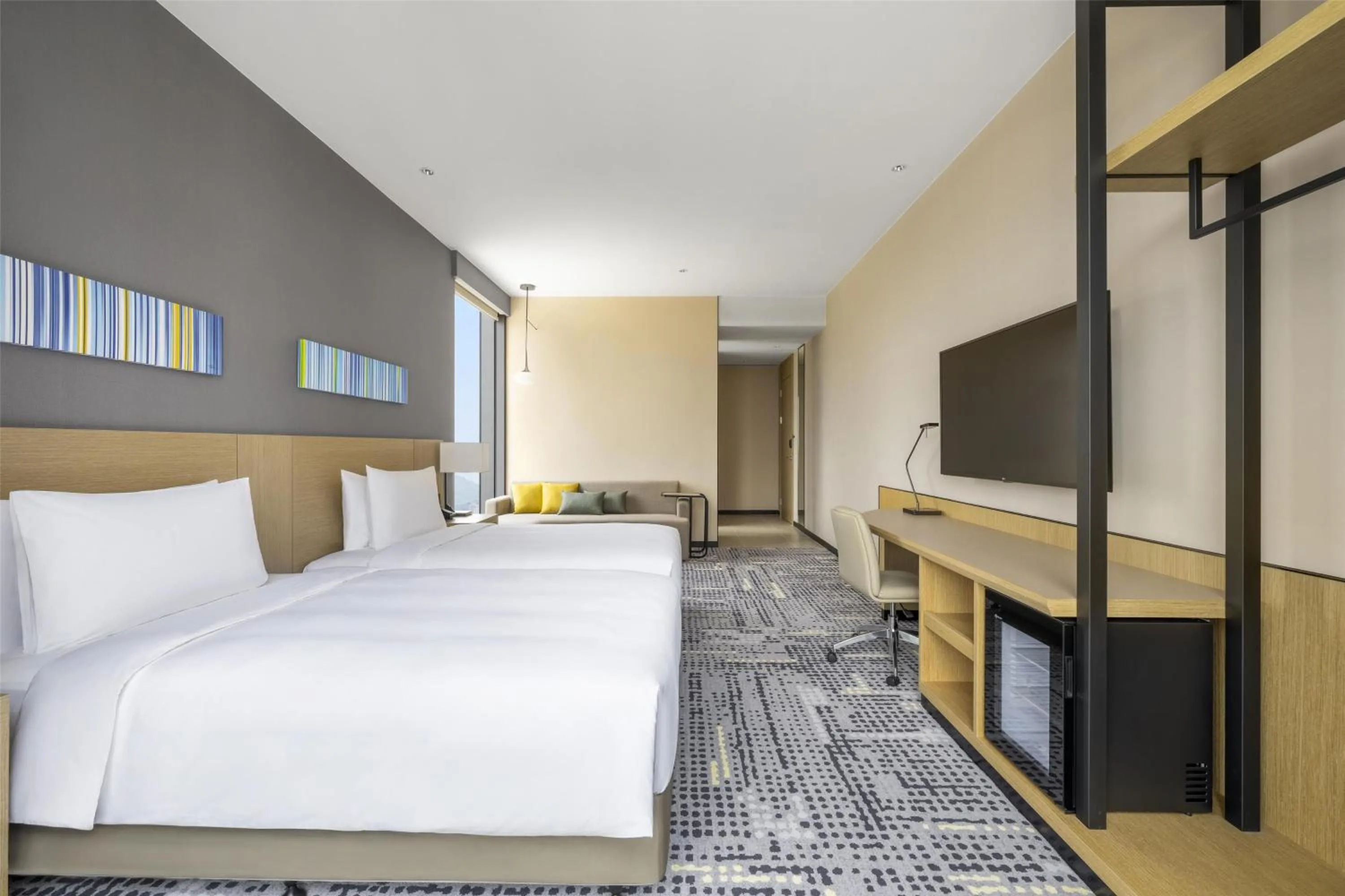 Bedroom, Bed in Hyatt Place New Taipei City Xinzhuang