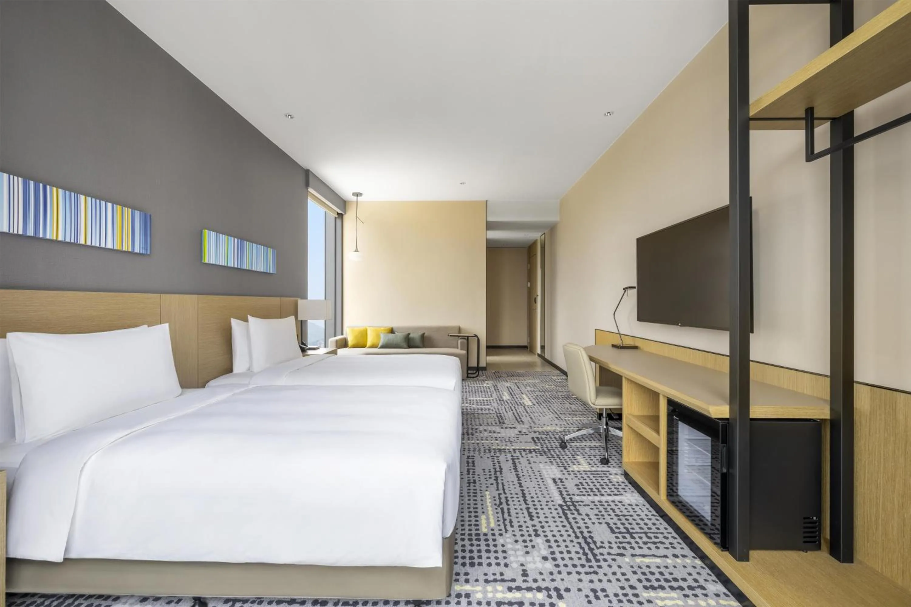 Bedroom, Bed in Hyatt Place New Taipei City Xinzhuang