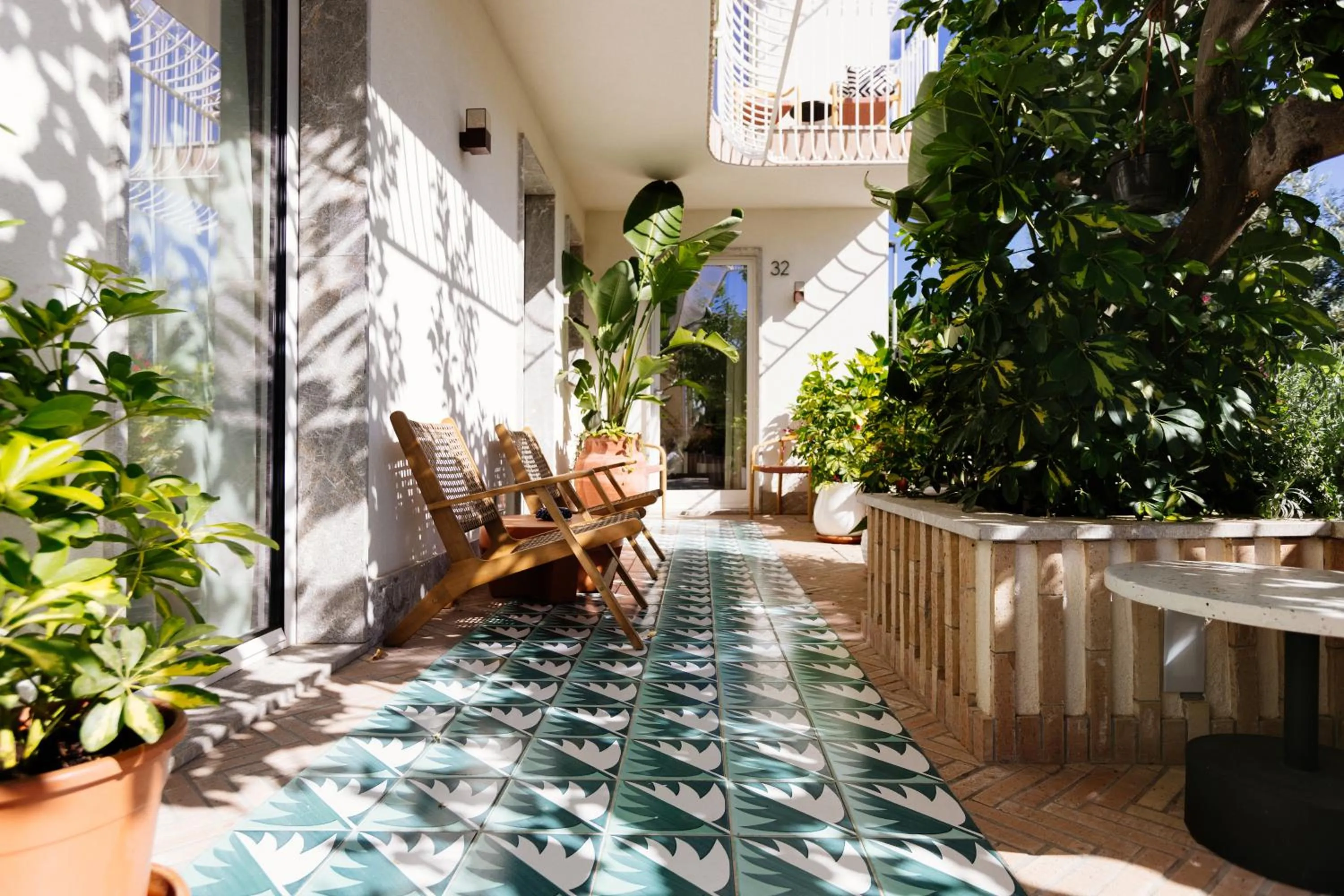 Patio in Casa Giafari