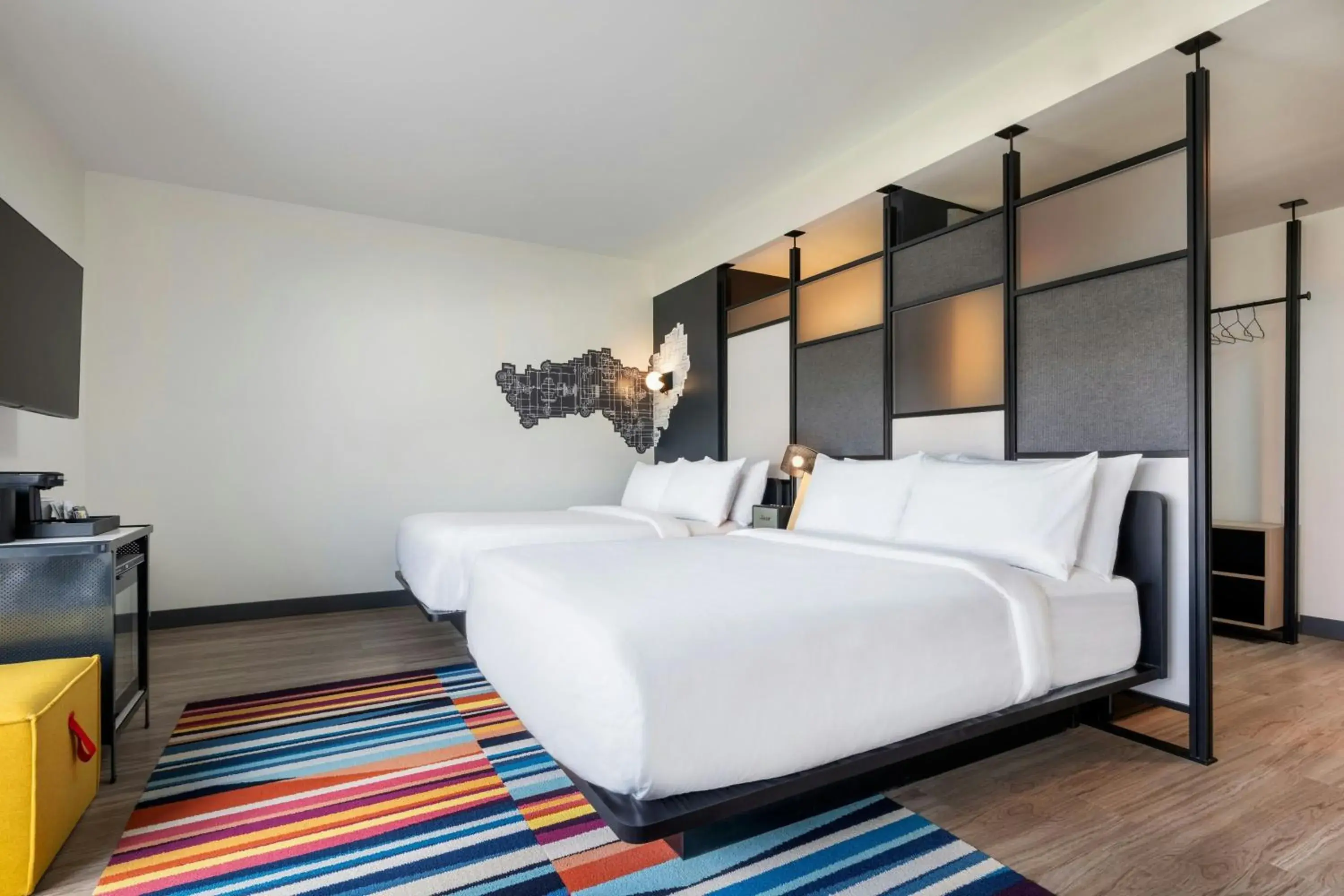 Queen Room with Two Queen Beds in Aloft Florence Queen Room with Two Queen Beds in Aloft Florence