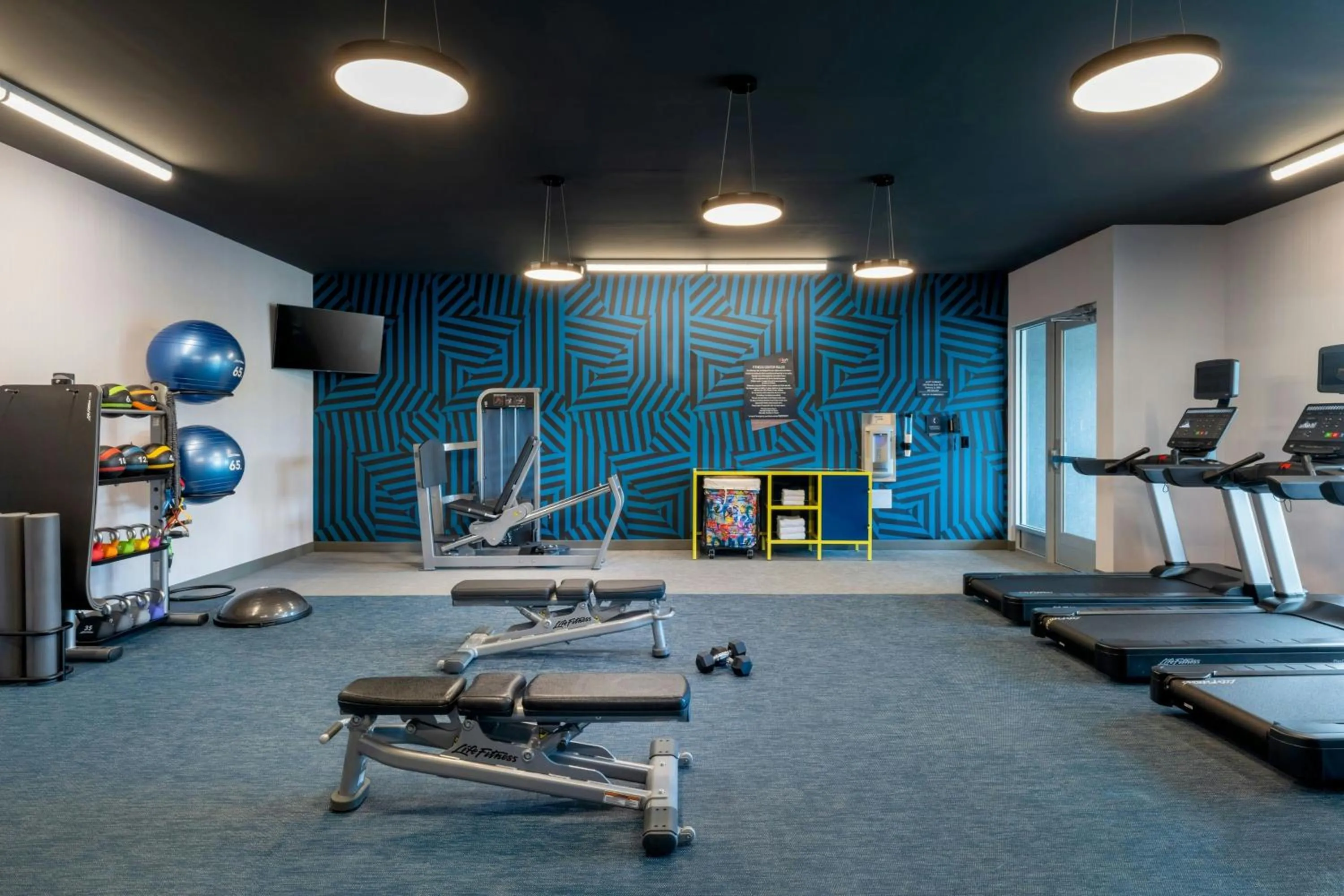 Fitness centre/facilities in Aloft Florence