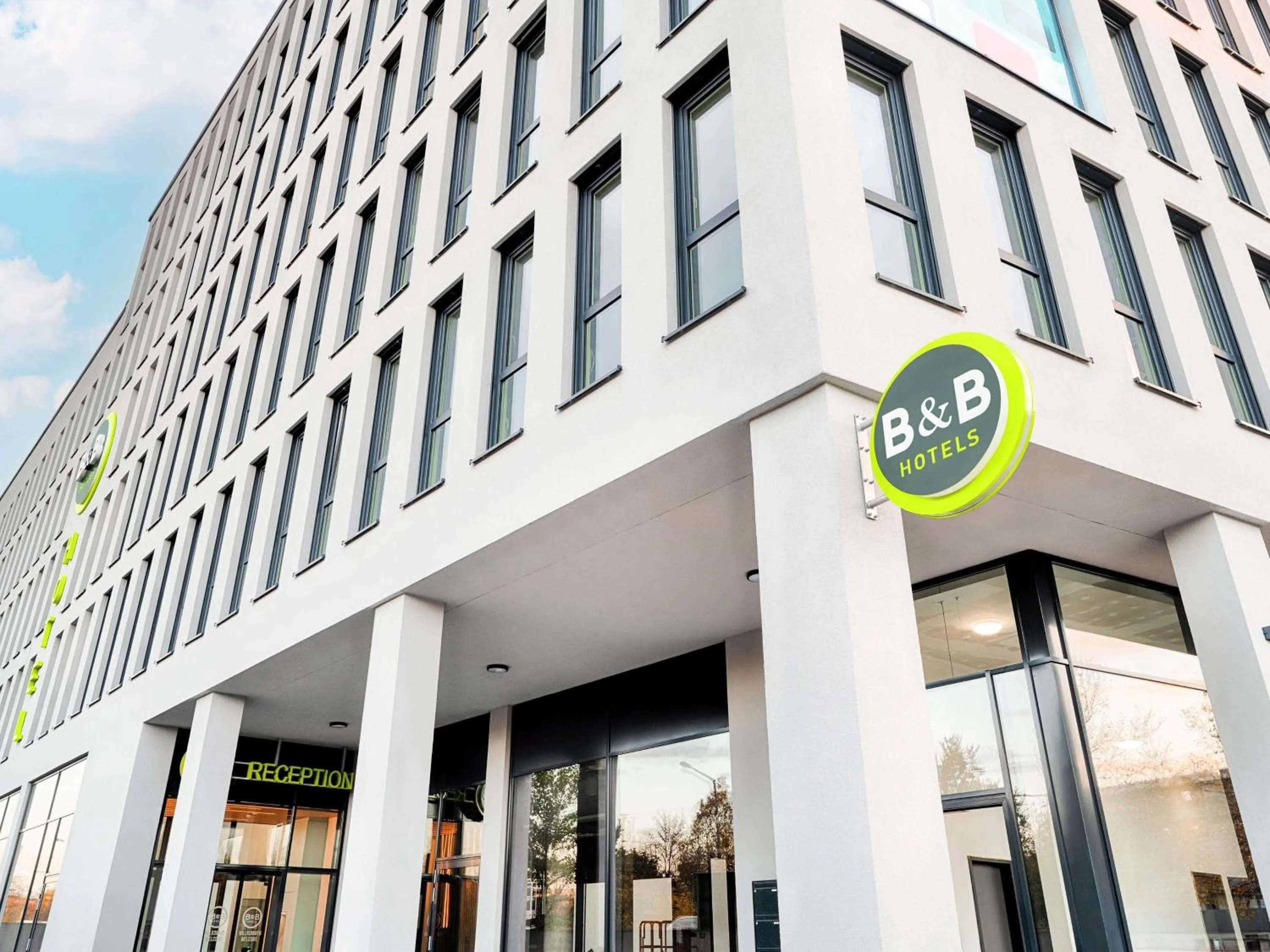 Property building in B&B Hotel Nürnberg-West