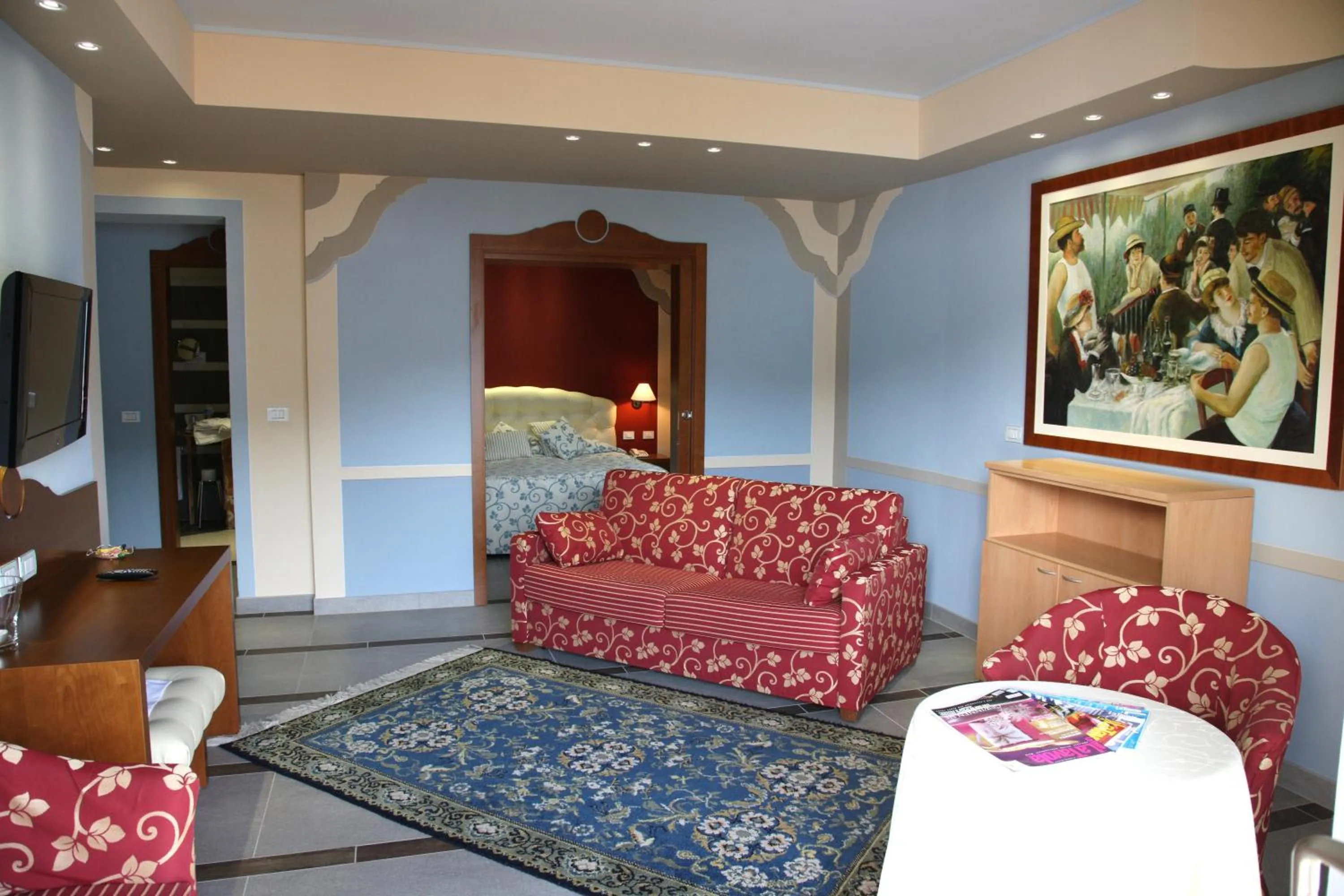 Decorative detail in Albergo Del Lago