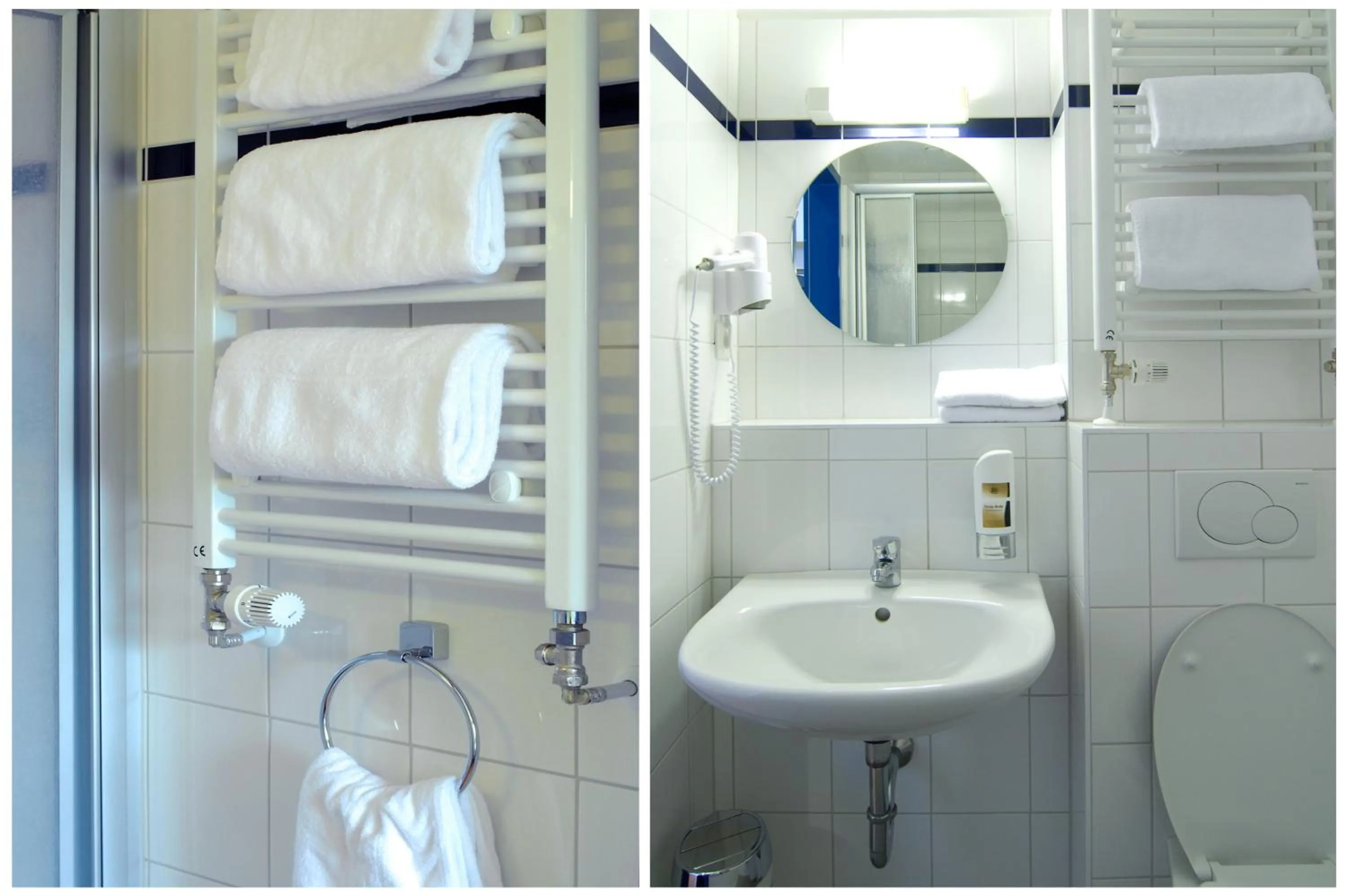 Bathroom in a&o München Laim