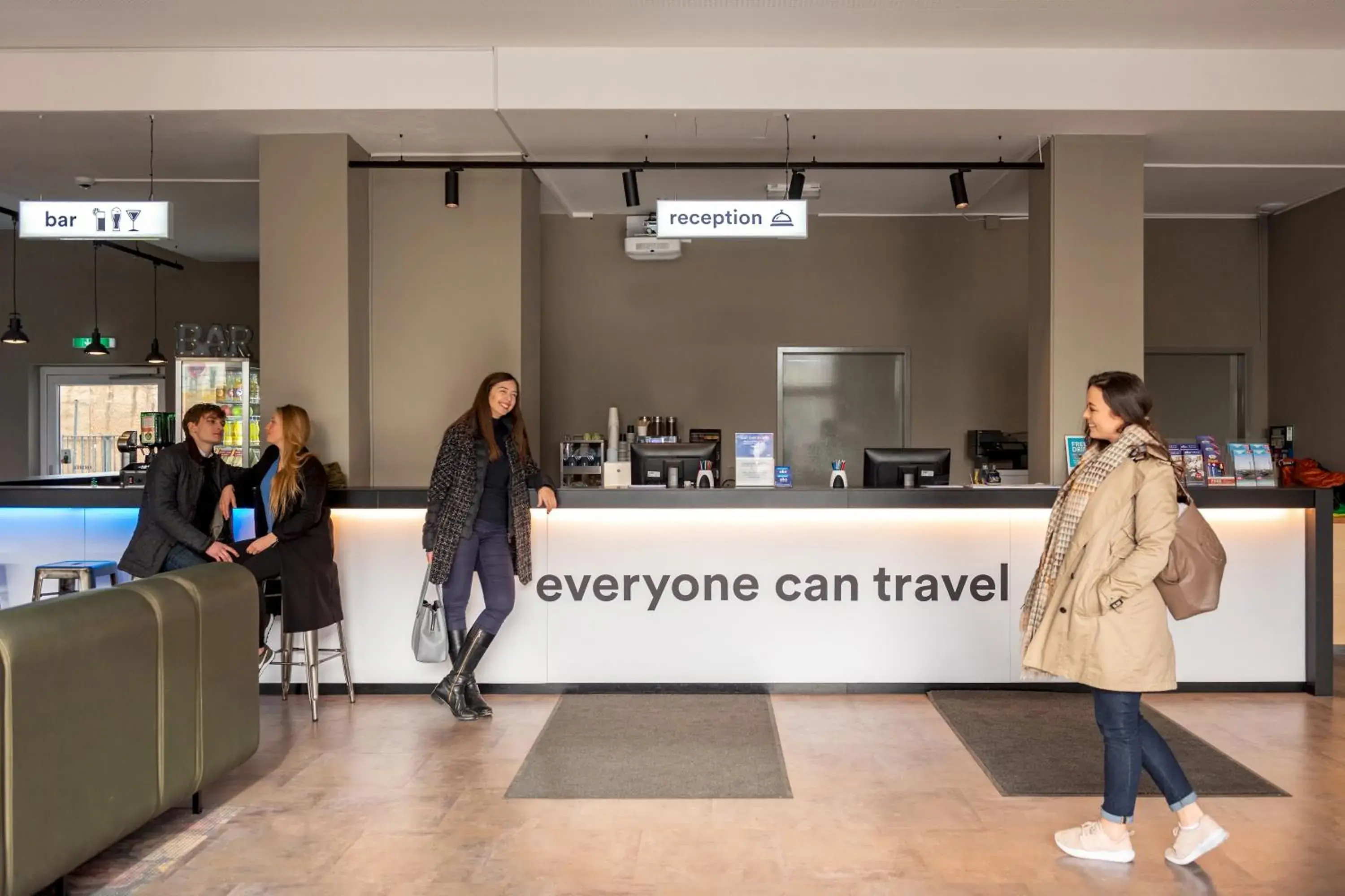 Lobby or reception in a&o München Laim Lobby or reception in a&o München Laim