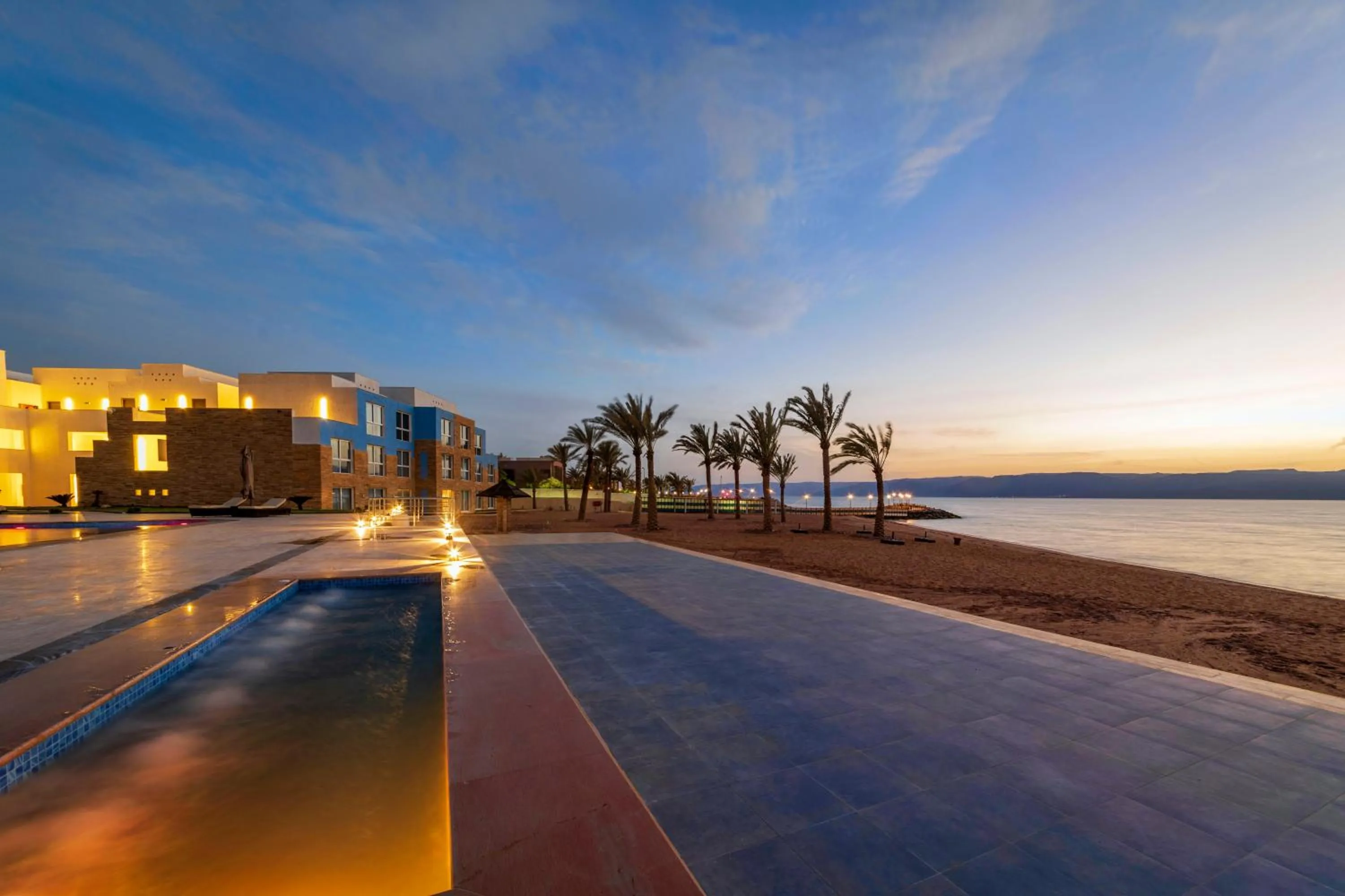 Beach in Luxotel Aqaba Beach Resort & Spa Only 15 years plus