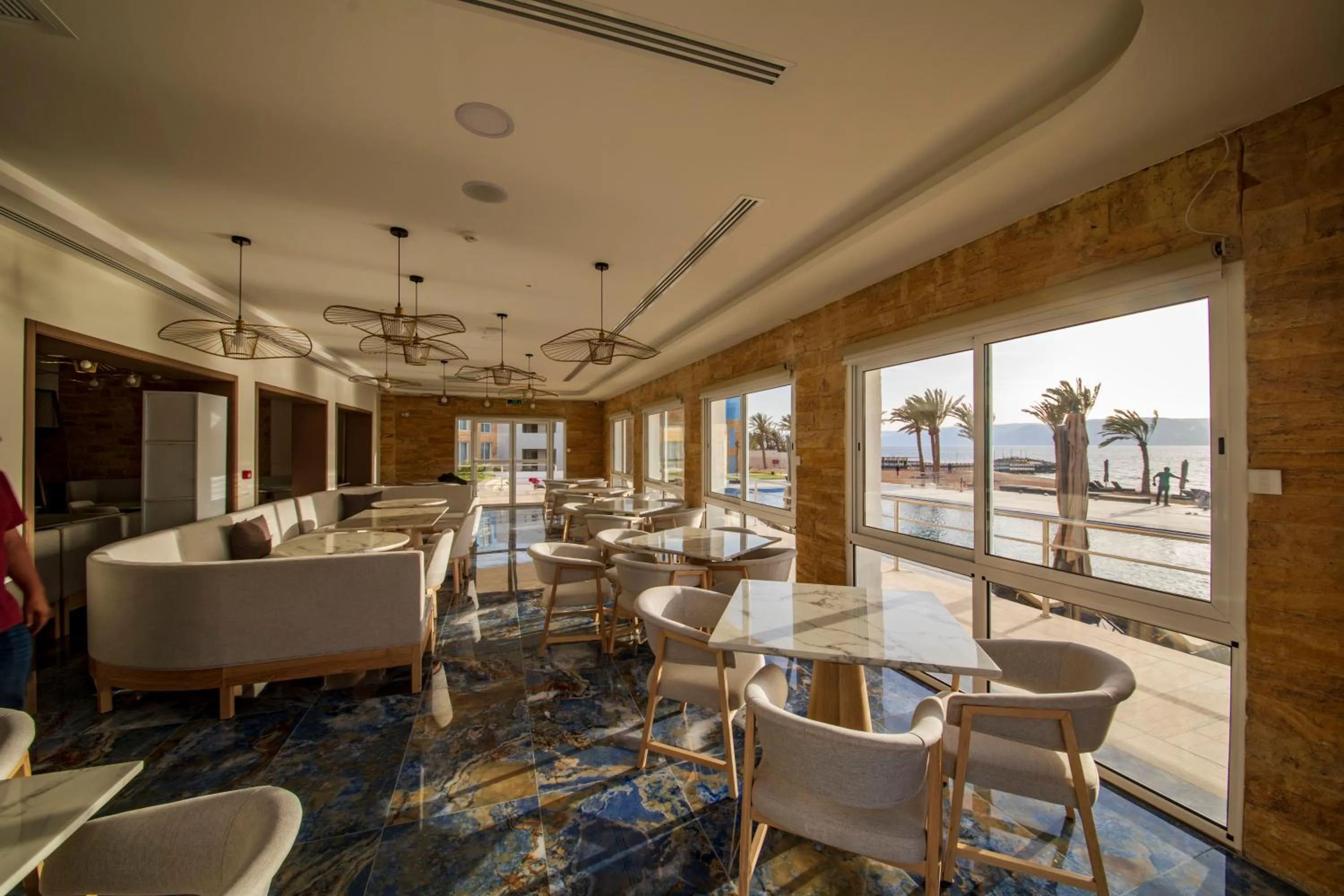 Restaurant/places to eat in Luxotel Aqaba Beach Resort & Spa Only 15 years plus