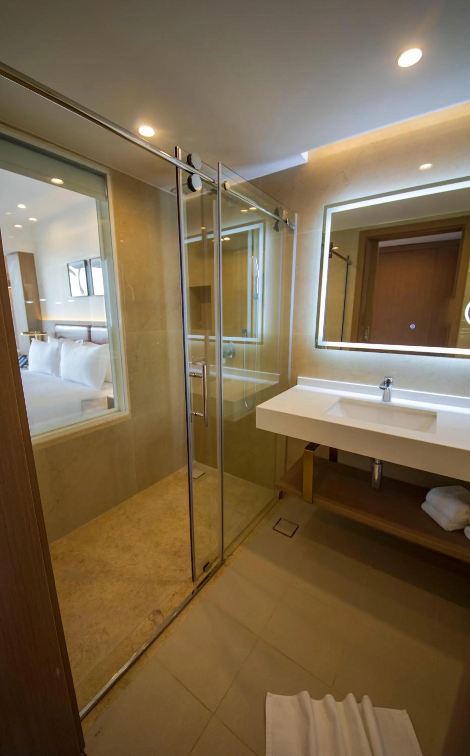 Bathroom in Luxotel Aqaba Beach Resort & Spa Only 15 years plus
