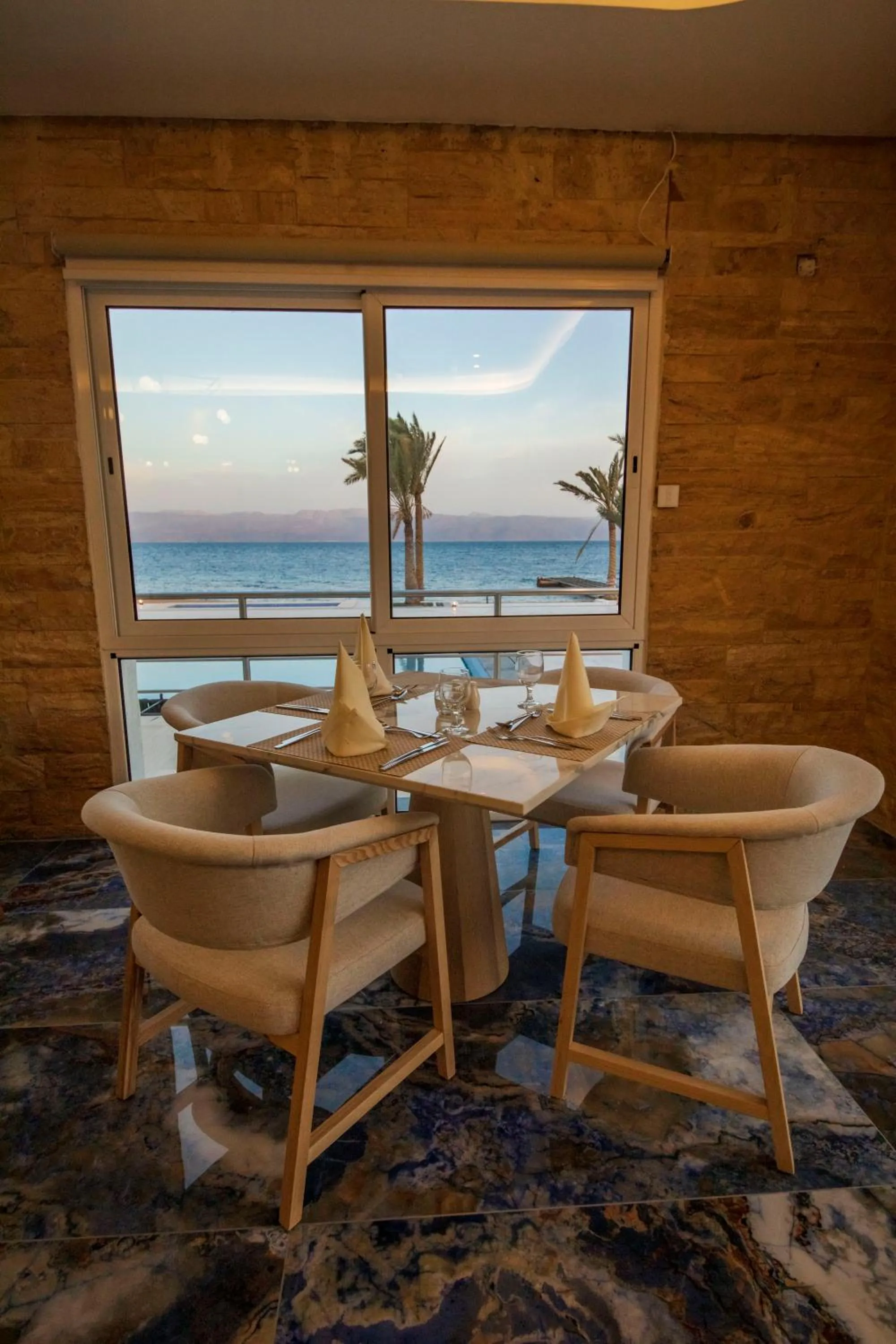 Restaurant/places to eat in Luxotel Aqaba Beach Resort & Spa Only 15 years plus