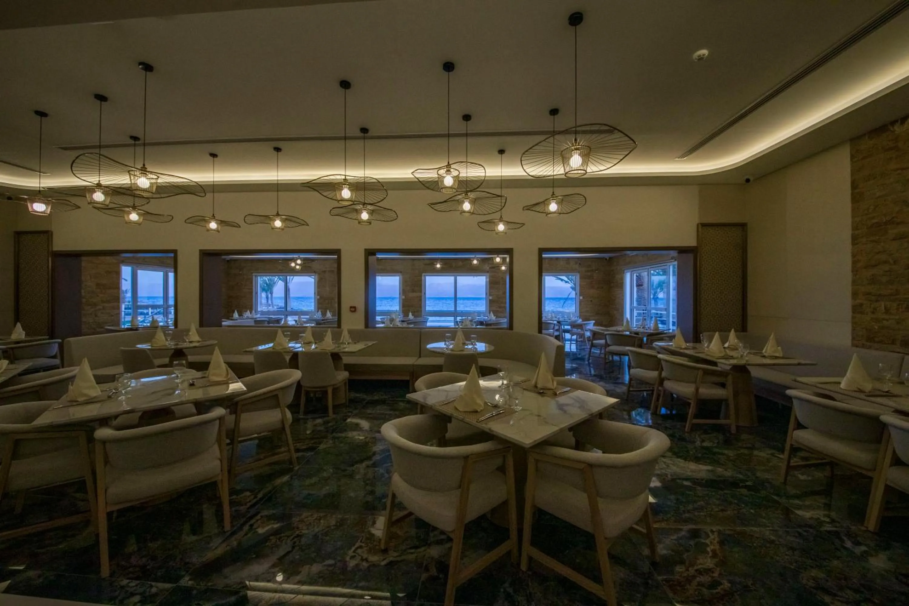 Restaurant/places to eat in Luxotel Aqaba Beach Resort & Spa Only 15 years plus